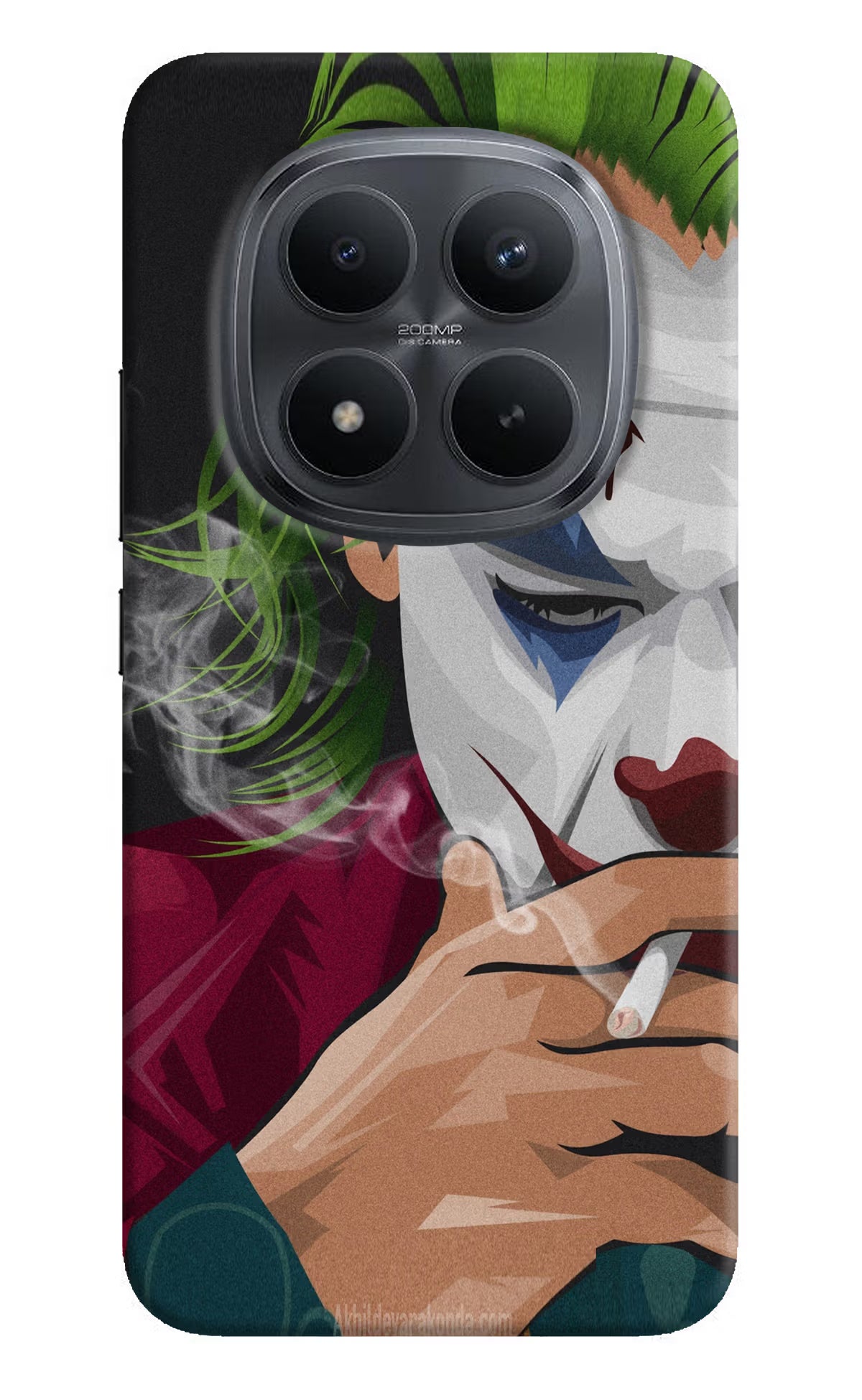 Joker Smoking Redmi Note 15 Pro+ 5G Back Cover - Joker Smoking Redmi Note 15 Pro+ 5G Back Cover Joker Smoking Redmi Note 15 Pro+ 5G Back Cover