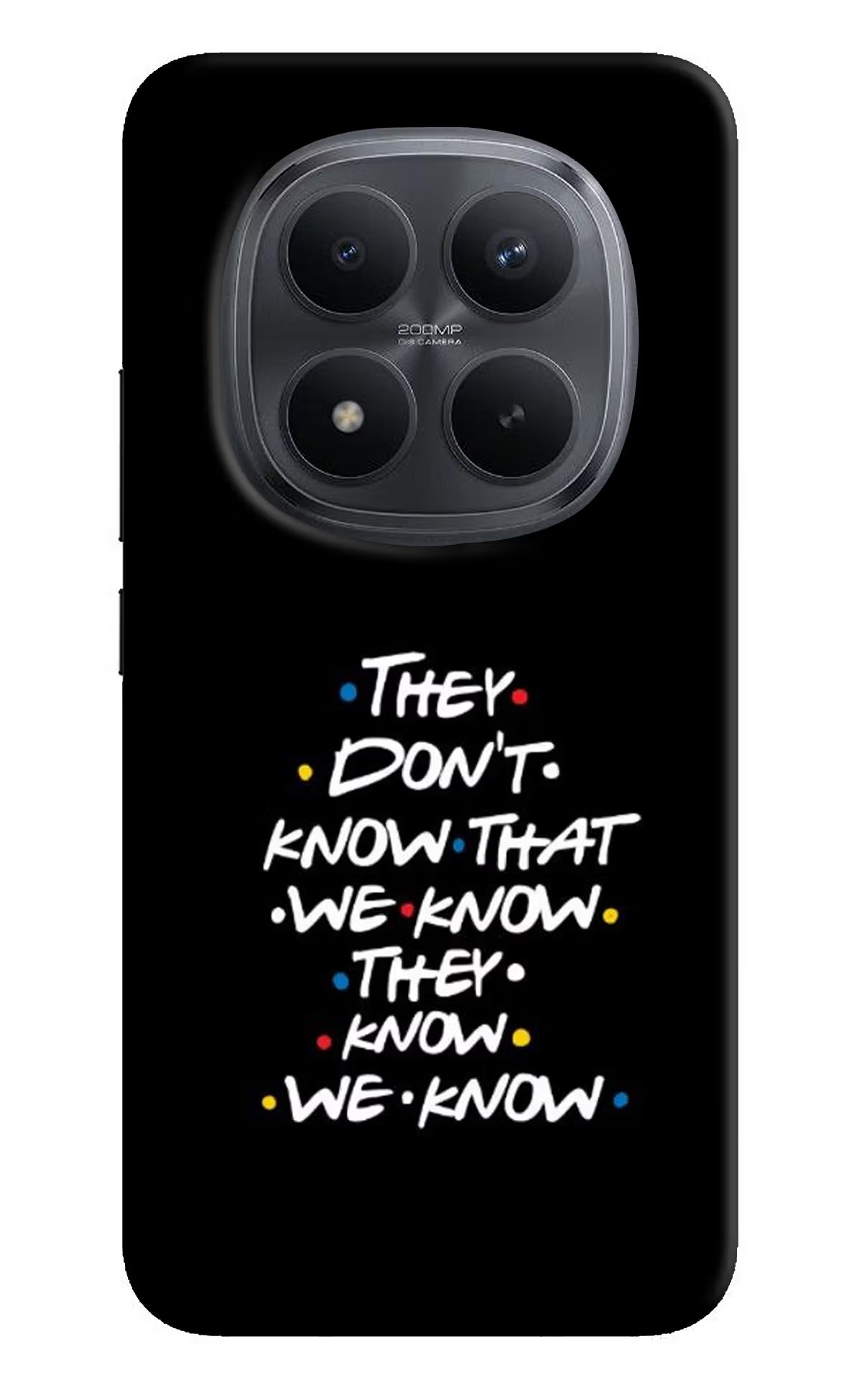 FRIENDS Dialogue Redmi Note 15 Pro+ 5G Back Cover - FRIENDS Dialogue Redmi Note 15 Pro+ 5G Back Cover FRIENDS Dialogue Redmi Note 15 Pro+ 5G Back Cover