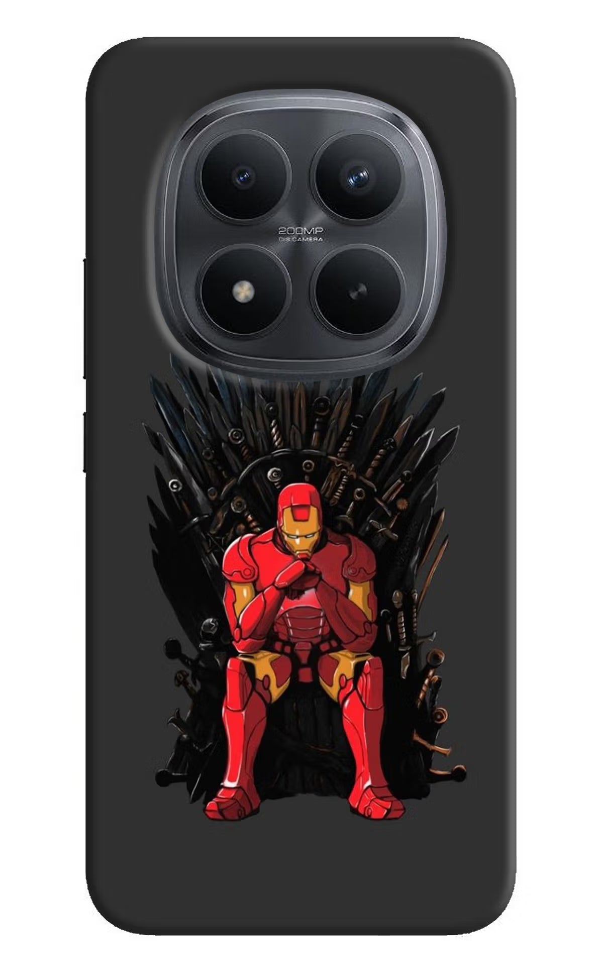 Ironman Throne Redmi Note 15 Pro+ 5G Back Cover - Ironman Throne Redmi Note 15 Pro+ 5G Back Cover Ironman Throne Redmi Note 15 Pro+ 5G Back Cover