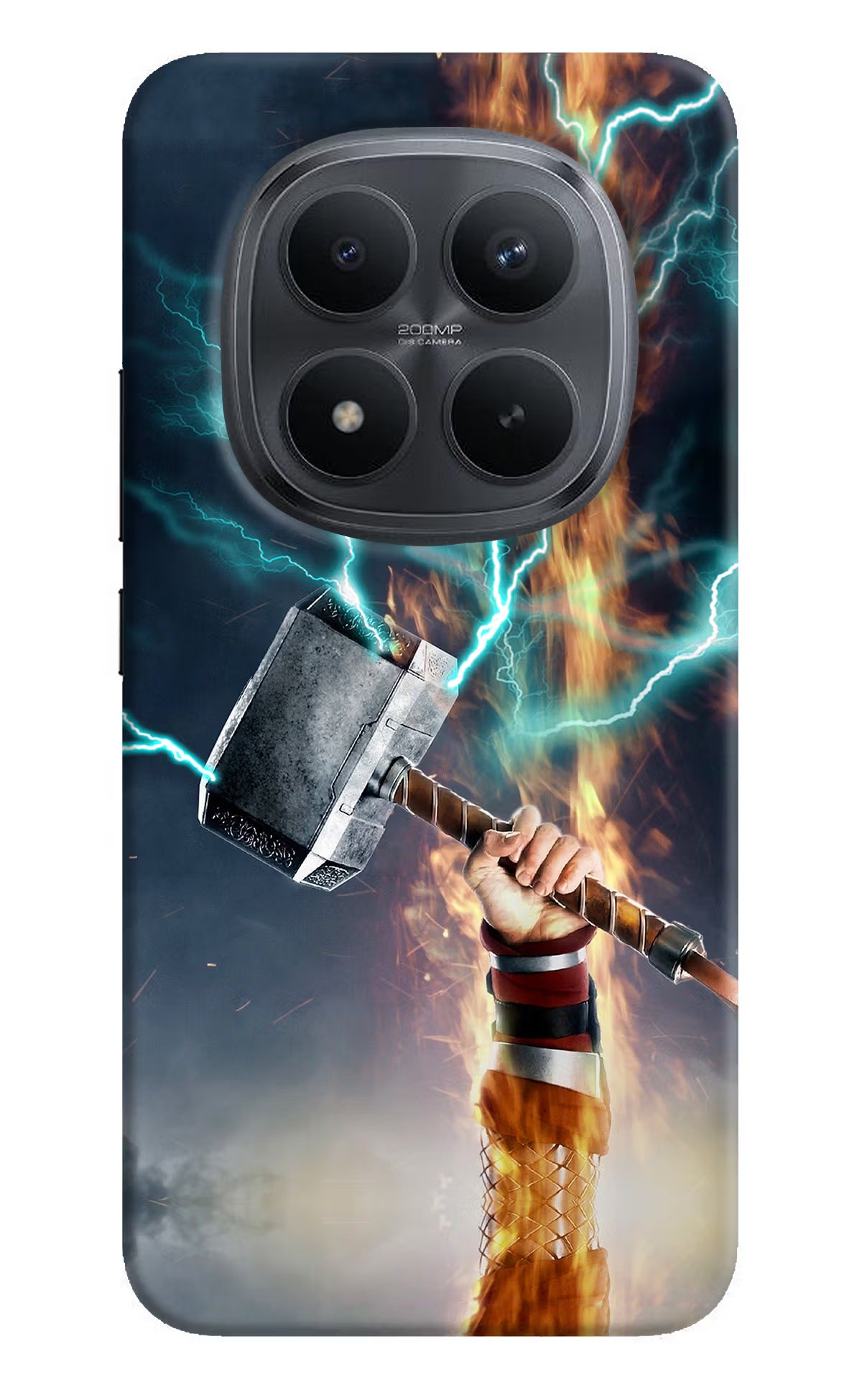 Thor Hammer Mjolnir Redmi Note 15 Pro+ 5G Back Cover - Thor Hammer Mjolnir Redmi Note 15 Pro+ 5G Back Cover Thor Hammer Mjolnir Redmi Note 15 Pro+ 5G Back Cover
