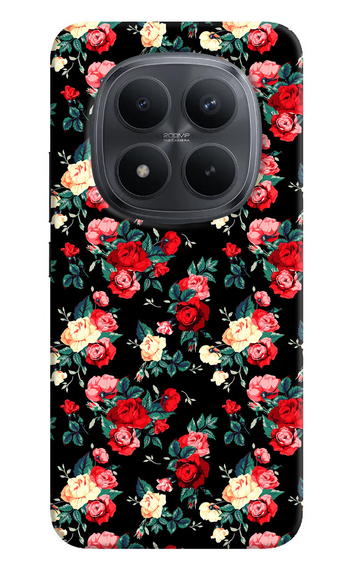 Rose Pattern Redmi Note 15 Pro+ 5G Back Cover - Rose Pattern Redmi Note 15 Pro+ 5G Back Cover Rose Pattern Redmi Note 15 Pro+ 5G Back Cover