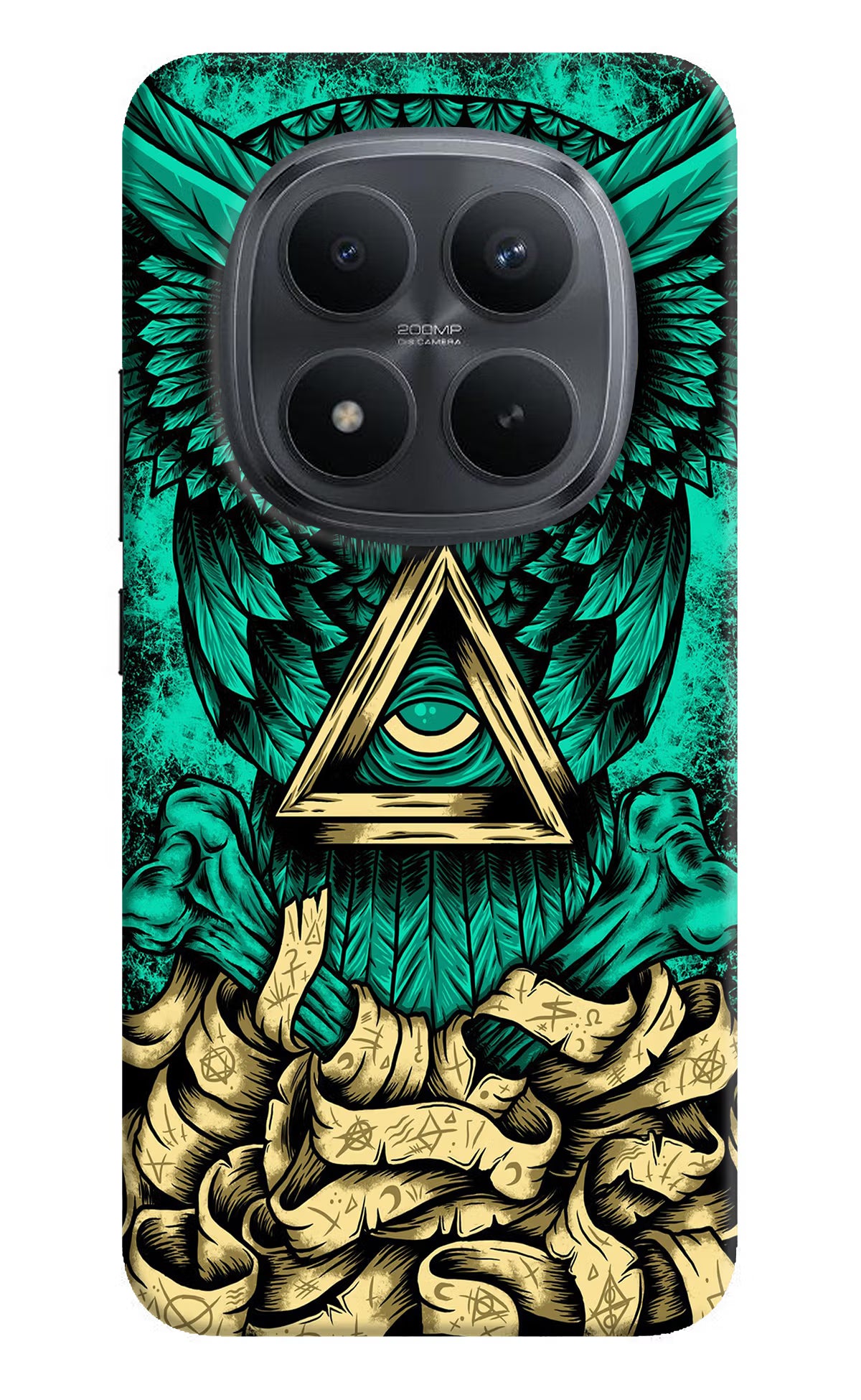 Green Owl Redmi Note 15 Pro+ 5G Back Cover - Green Owl Redmi Note 15 Pro+ 5G Back Cover Green Owl Redmi Note 15 Pro+ 5G Back Cover
