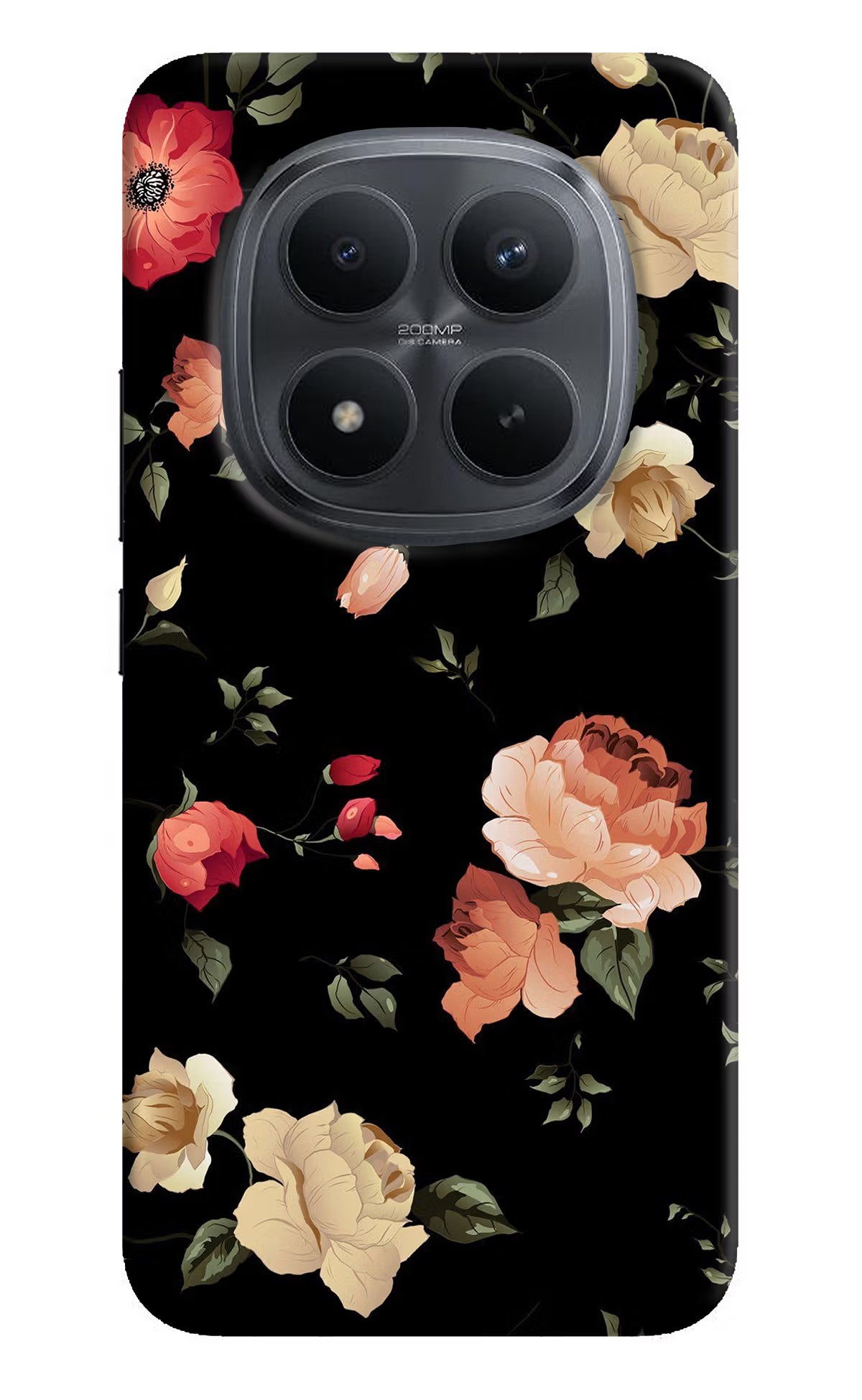 Flowers Redmi Note 15 Pro+ 5G Back Cover - Flowers Redmi Note 15 Pro+ 5G Back Cover Flowers Redmi Note 15 Pro+ 5G Back Cover