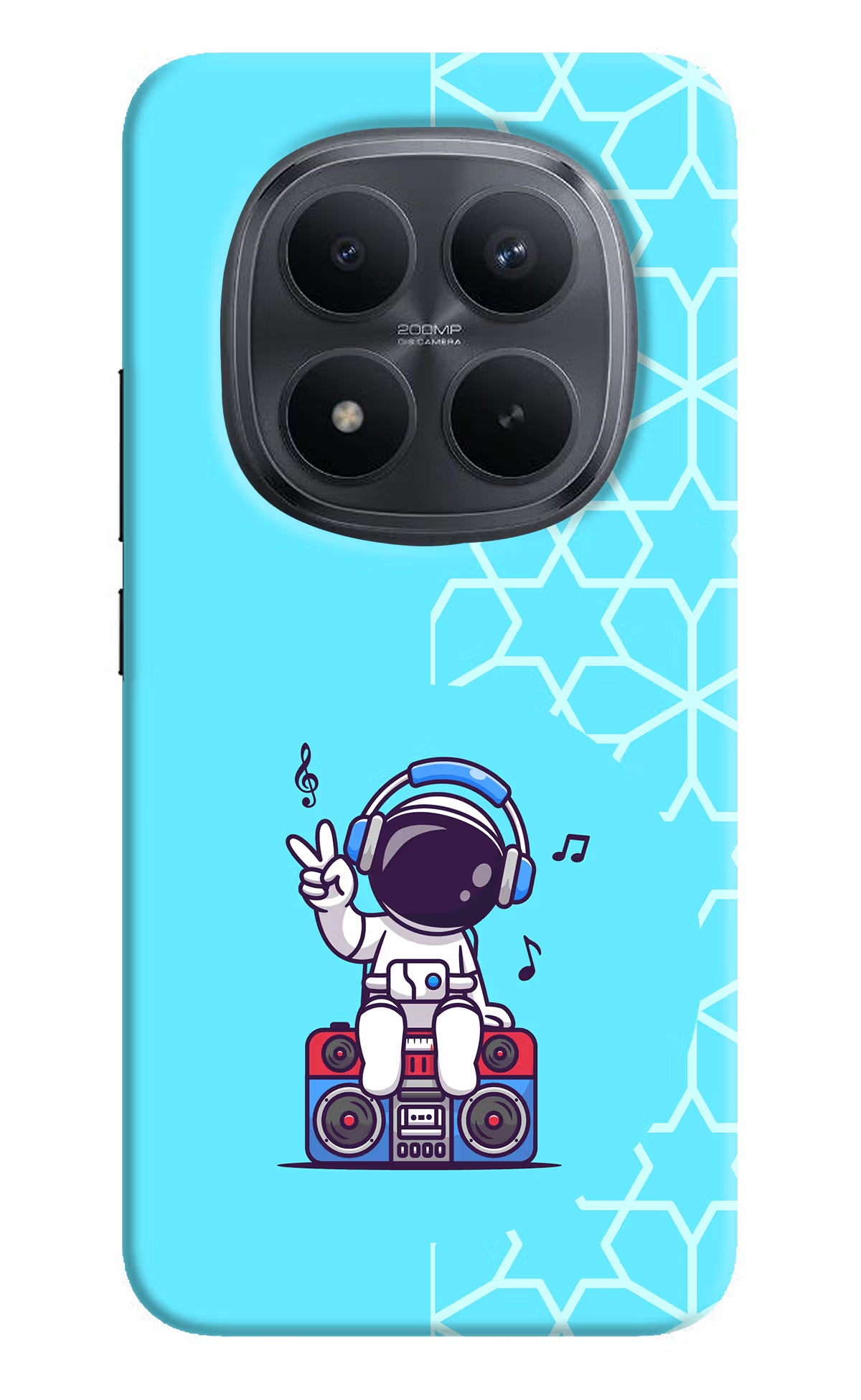 Cute Astronaut Chilling Redmi Note 15 Pro+ 5G Back Cover - Cute Astronaut Chilling Redmi Note 15 Pro+ 5G Back Cover Cute Astronaut Chilling Redmi Note 15 Pro+ 5G Back Cover