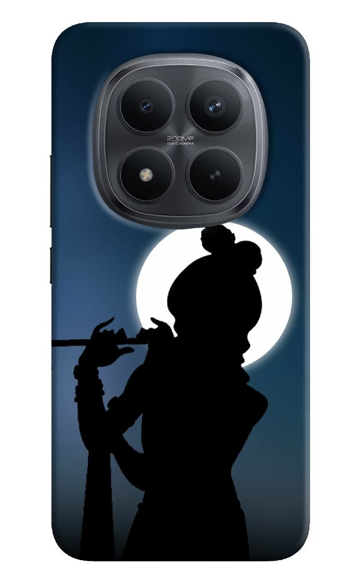 Shri Krishna Silhouette Redmi Note 15 Pro+ 5G Back Cover - Shri Krishna Silhouette Redmi Note 15 Pro+ 5G Back Cover Shri Krishna Silhouette Redmi Note 15 Pro+ 5G Back Cover