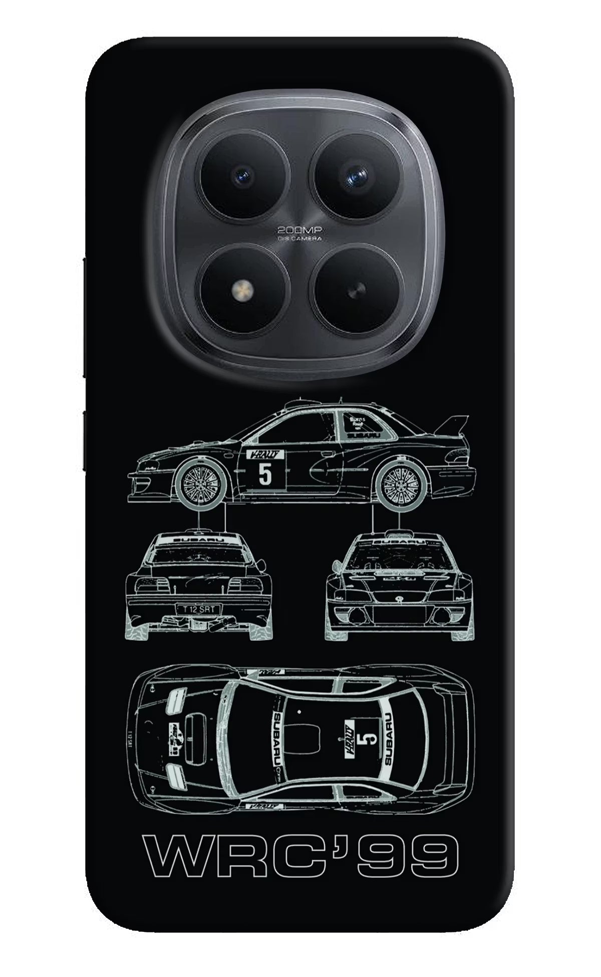 WRC'99 Redmi Note 15 Pro+ 5G Back Cover - WRC'99 Redmi Note 15 Pro+ 5G Back Cover WRC'99 Redmi Note 15 Pro+ 5G Back Cover