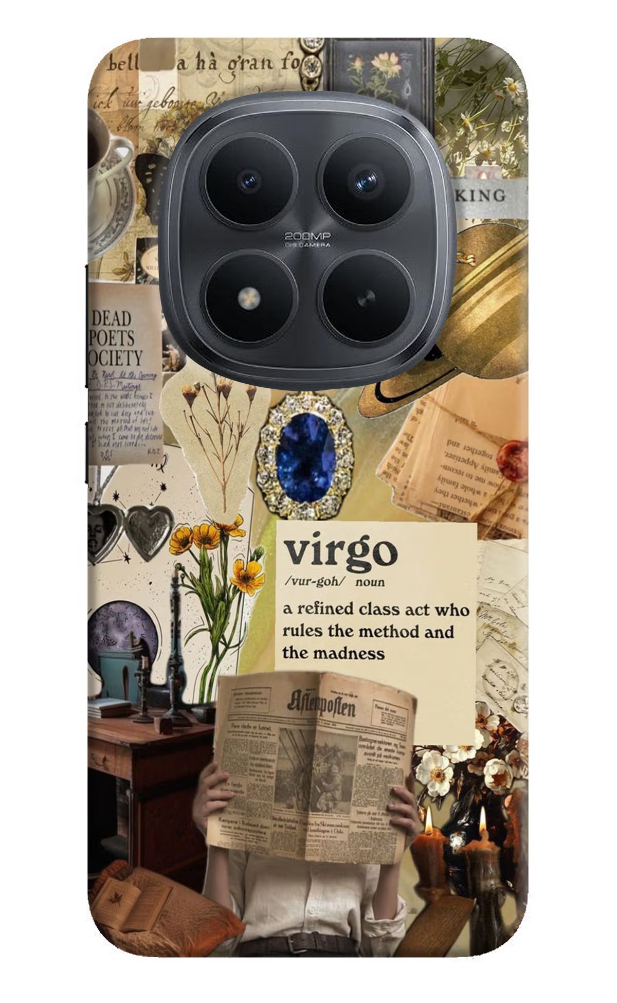 Virgo Zodiac Redmi Note 15 Pro+ 5G Back Cover - Virgo Zodiac Redmi Note 15 Pro+ 5G Back Cover Virgo Zodiac Redmi Note 15 Pro+ 5G Back Cover