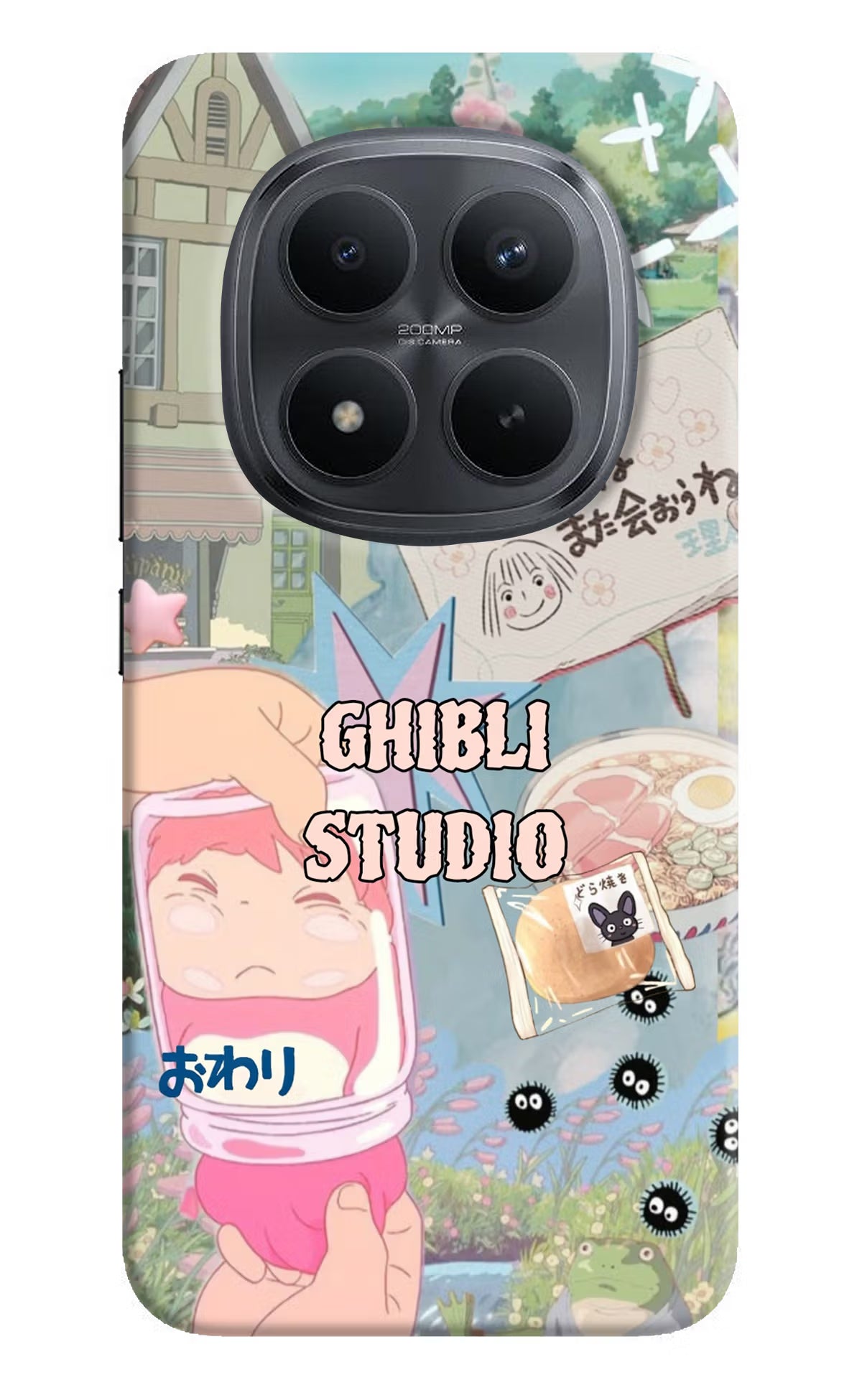 Studio Ghibli Redmi Note 15 Pro+ 5G Back Cover - Studio Ghibli Redmi Note 15 Pro+ 5G Back Cover Studio Ghibli Redmi Note 15 Pro+ 5G Back Cover
