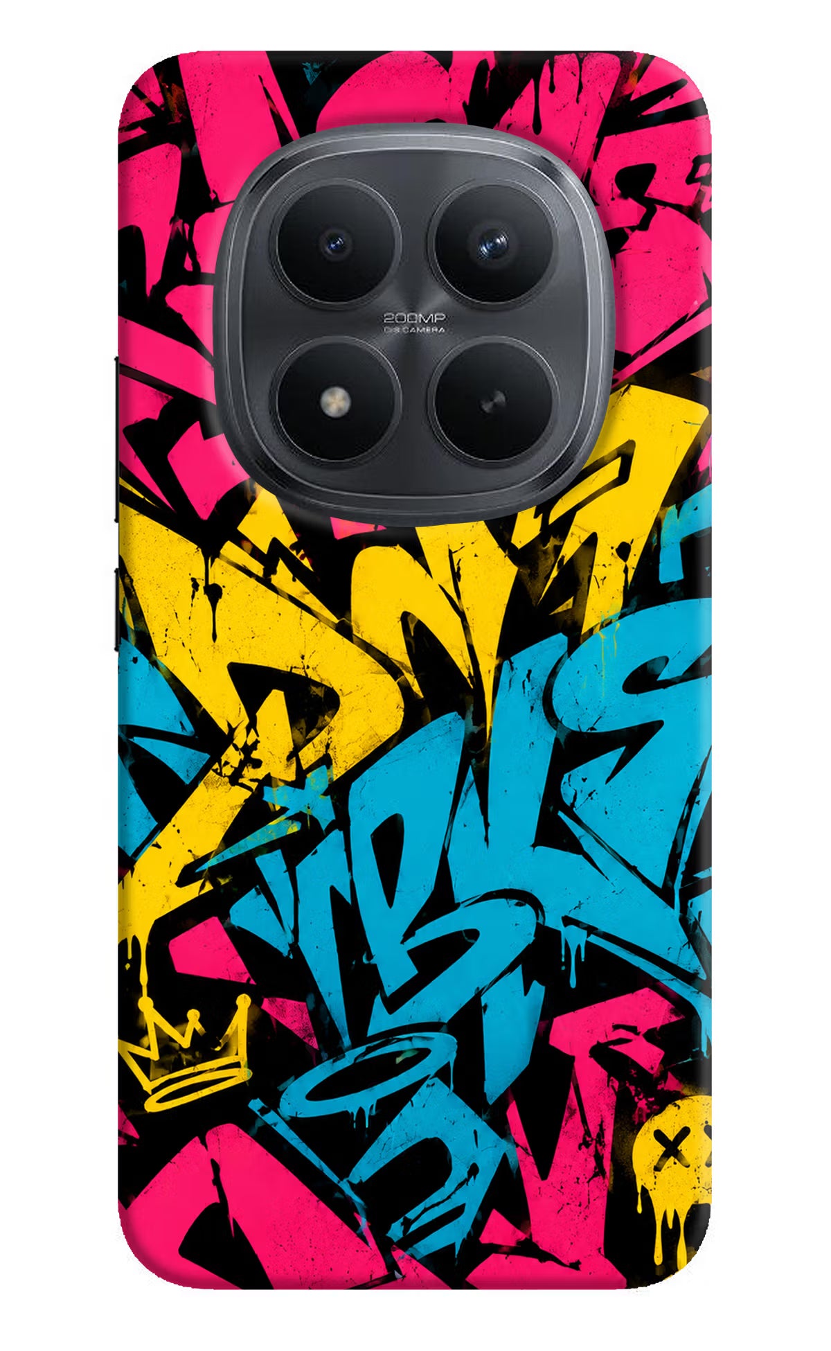 Graffiti Vibe Redmi Note 15 Pro+ 5G Back Cover - Graffiti Vibe Redmi Note 15 Pro+ 5G Back Cover Graffiti Vibe Redmi Note 15 Pro+ 5G Back Cover