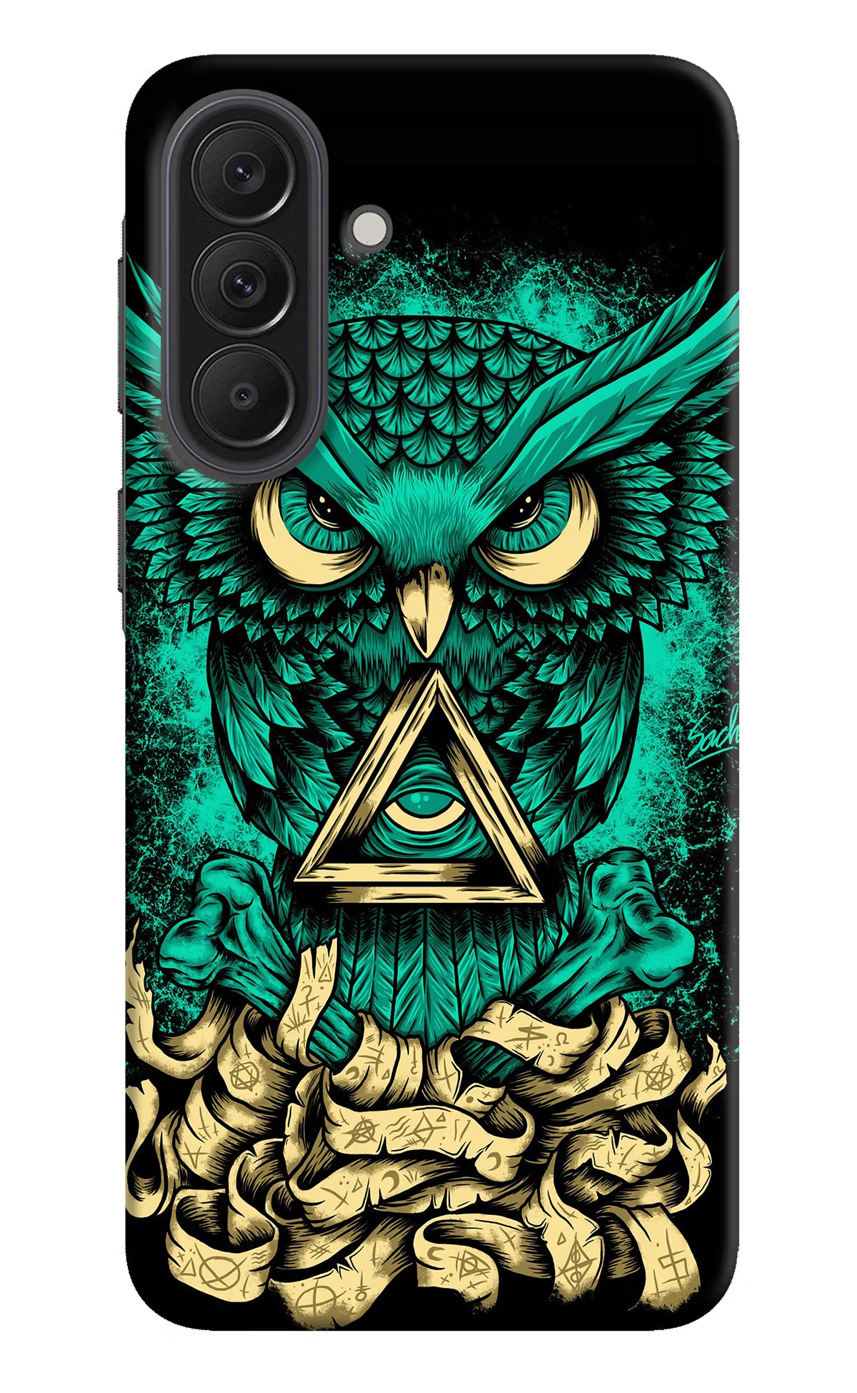 Green Owl Samsung A37 5G Back Cover - Green Owl Samsung A37 5G Back Cover Green Owl Samsung A37 5G Back Cover