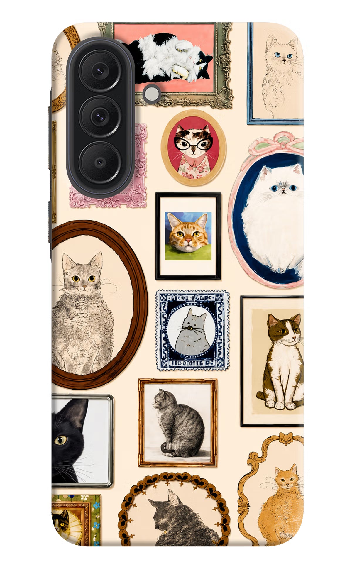 Mirror Cats Samsung A37 5G Back Cover - Mirror Cats Samsung A37 5G Back Cover Mirror Cats Samsung A37 5G Back Cover