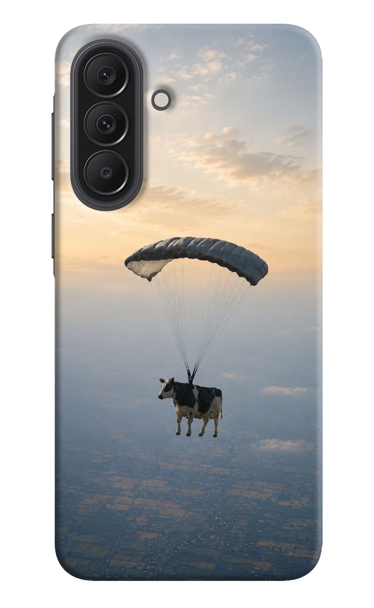 Skydiving Cow Samsung A37 5G Back Cover - Skydiving Cow Samsung A37 5G Back Cover Skydiving Cow Samsung A37 5G Back Cover