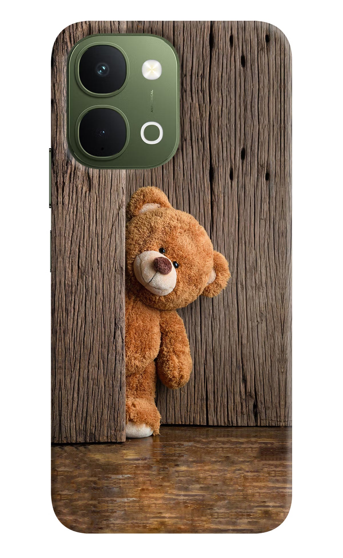 Teddy Wooden Vivo T5x 5G Back Cover - Teddy Wooden Vivo T5x 5G Back Cover Teddy Wooden Vivo T5x 5G Back Cover
