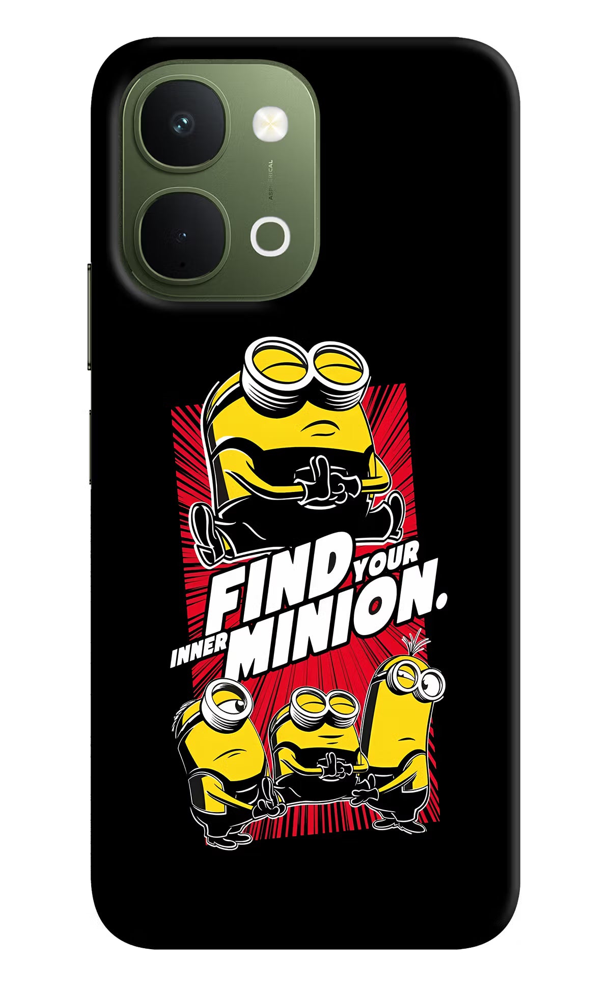 Find your inner Minion Vivo T5x 5G Back Cover - Find your inner Minion Vivo T5x 5G Back Cover Find your inner Minion Vivo T5x 5G Back Cover