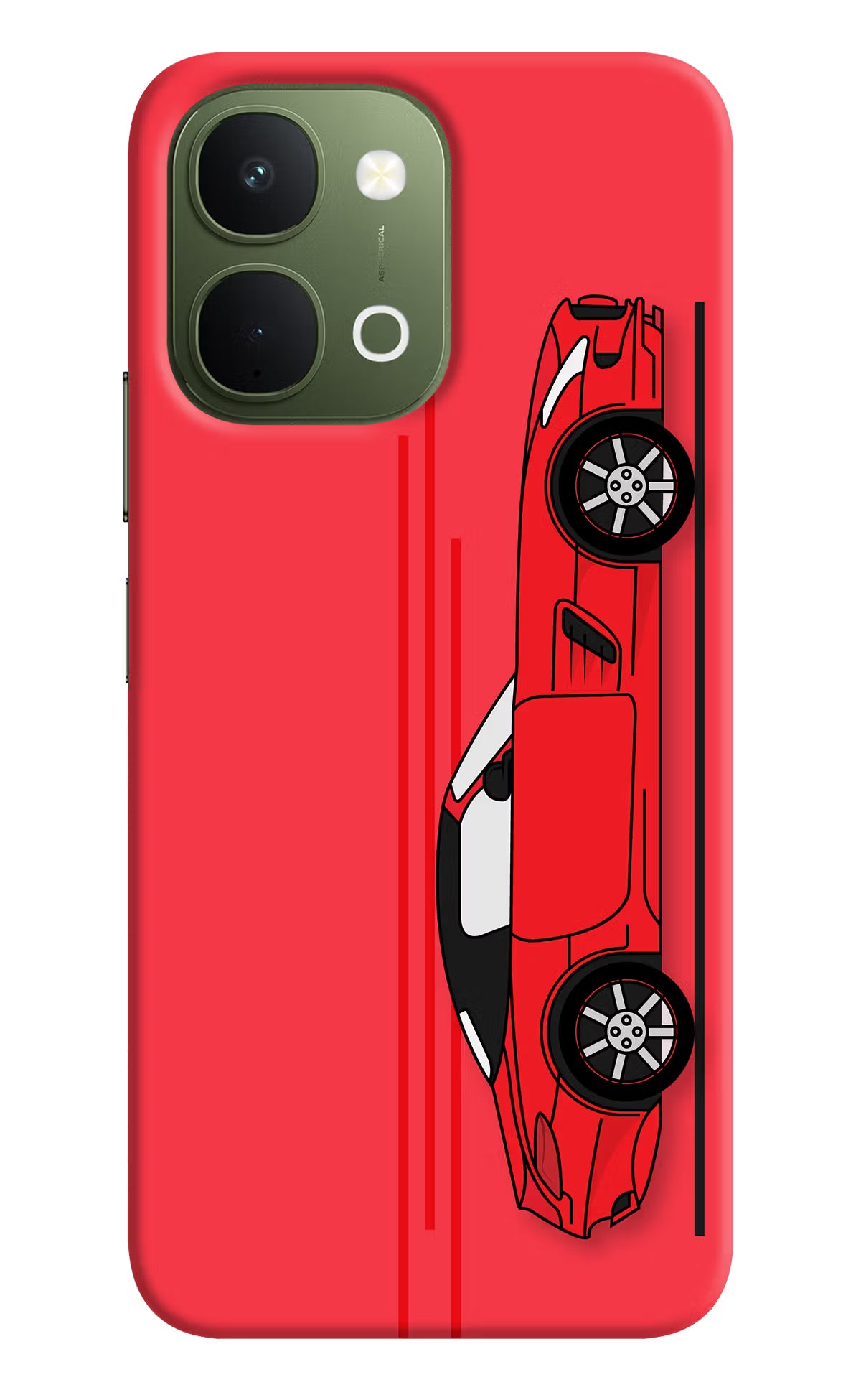 Red Velocity Vivo T5x 5G Back Cover - Red Velocity Vivo T5x 5G Back Cover Red Velocity Vivo T5x 5G Back Cover