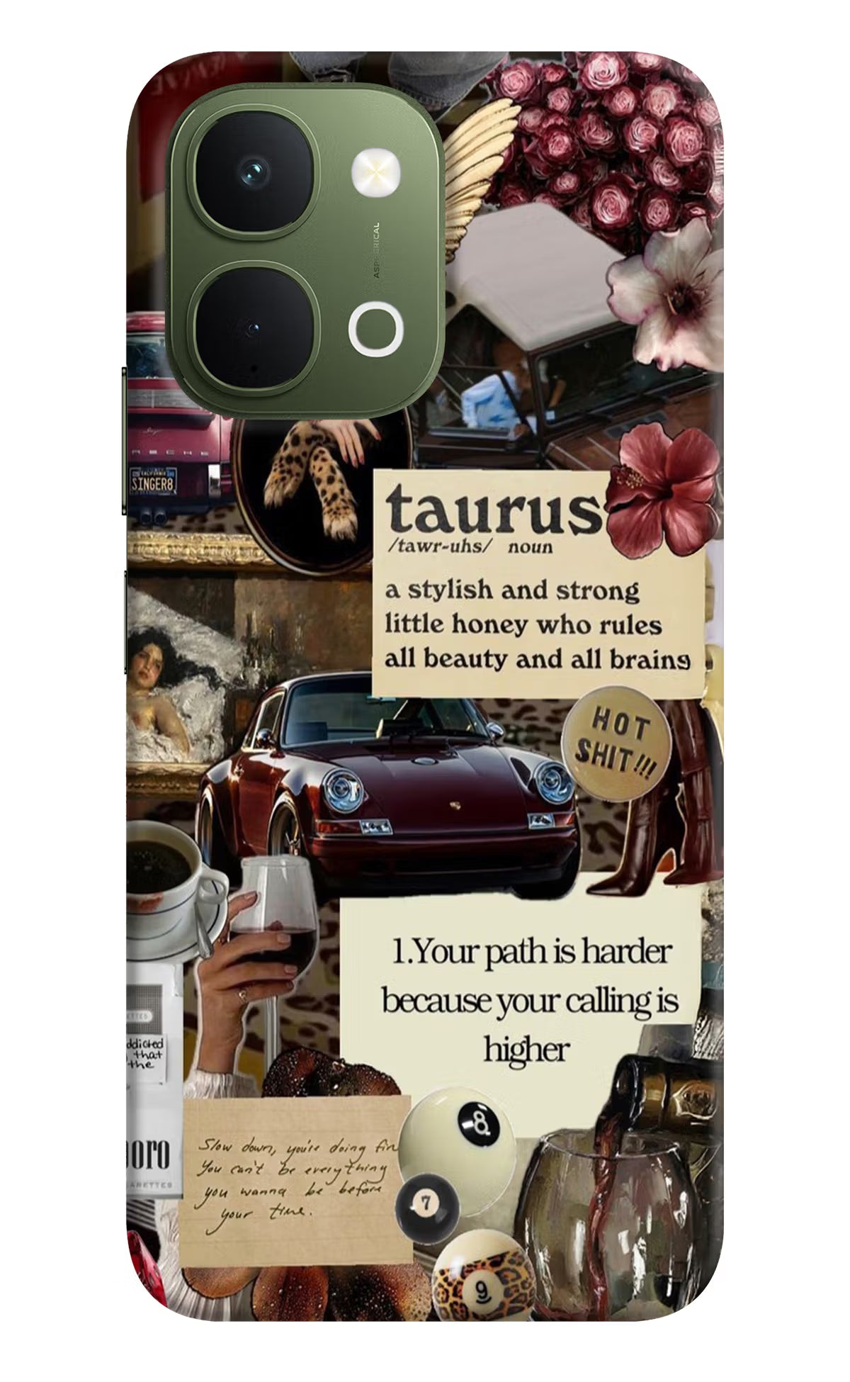 Taurus Zodiac Vivo T5x 5G Back Cover - Taurus Zodiac Vivo T5x 5G Back Cover Taurus Zodiac Vivo T5x 5G Back Cover