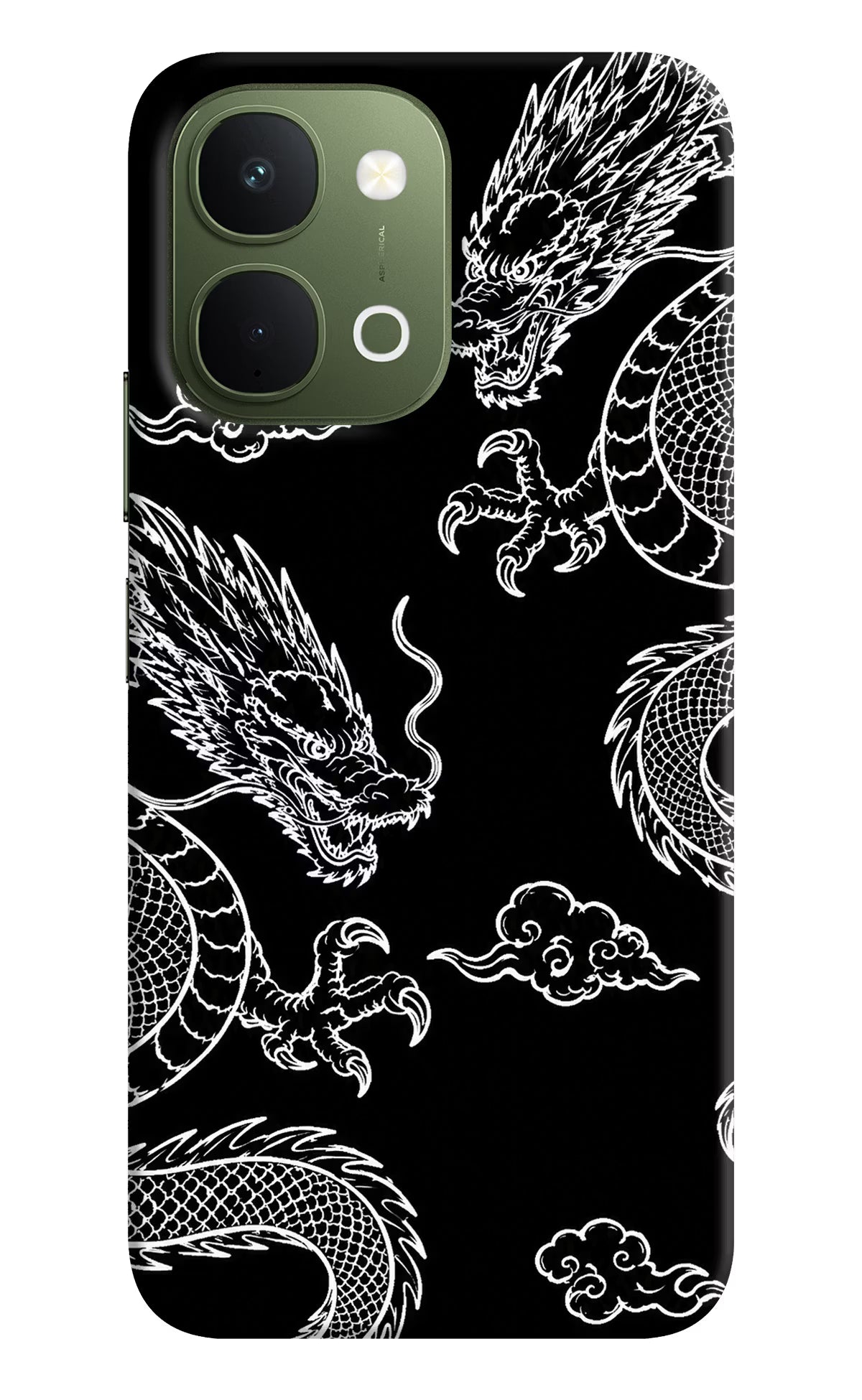 Twin Dragons Vivo T5x 5G Back Cover - Twin Dragons Vivo T5x 5G Back Cover Twin Dragons Vivo T5x 5G Back Cover