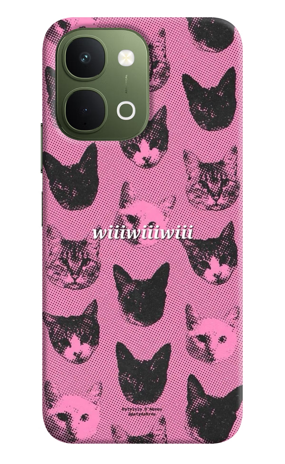 Pink Cats Vivo T5x 5G Back Cover - Pink Cats Vivo T5x 5G Back Cover Pink Cats Vivo T5x 5G Back Cover