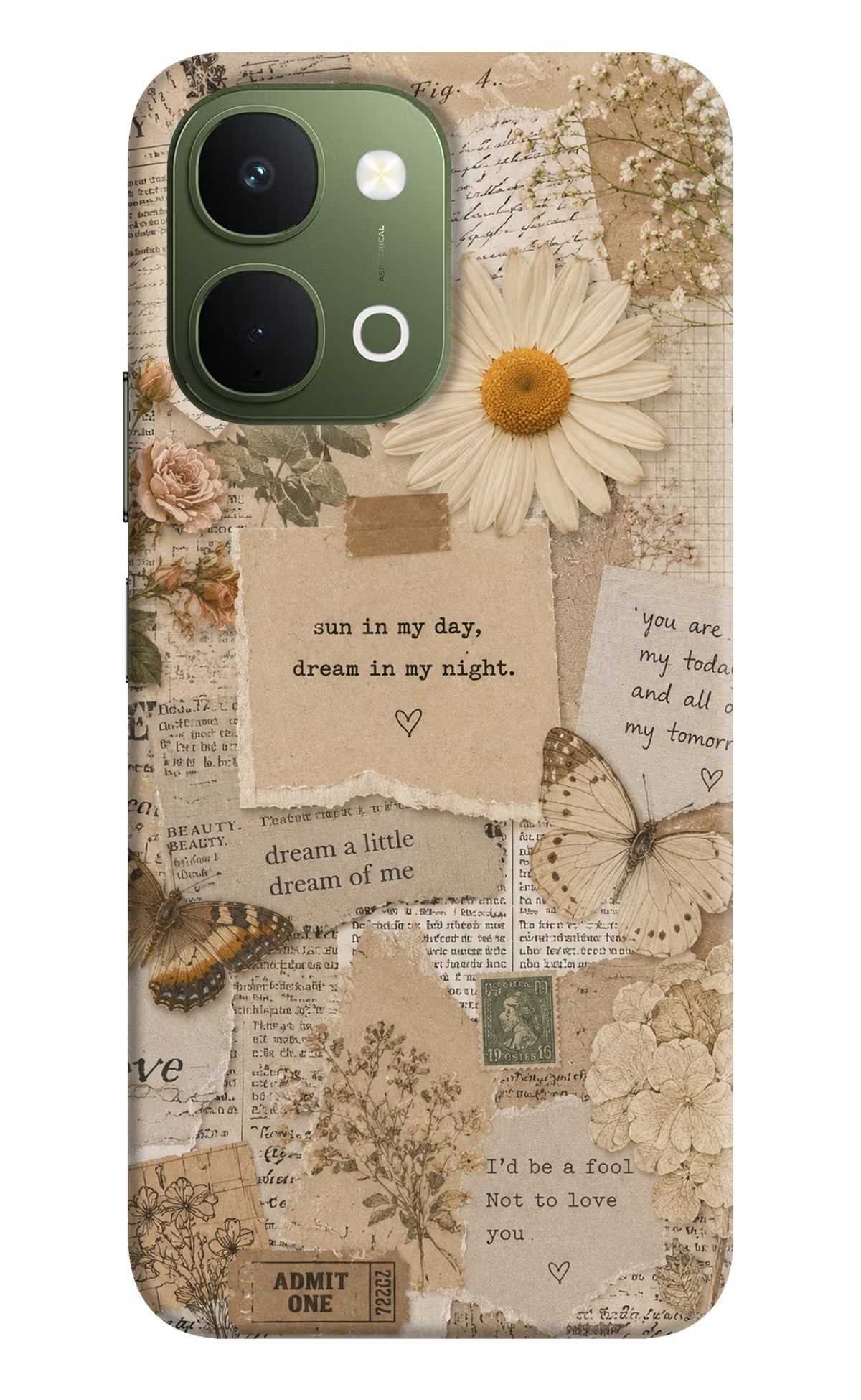 Vintage case Vivo T5x 5G Back Cover - Vintage case Vivo T5x 5G Back Cover Vintage case Vivo T5x 5G Back Cover