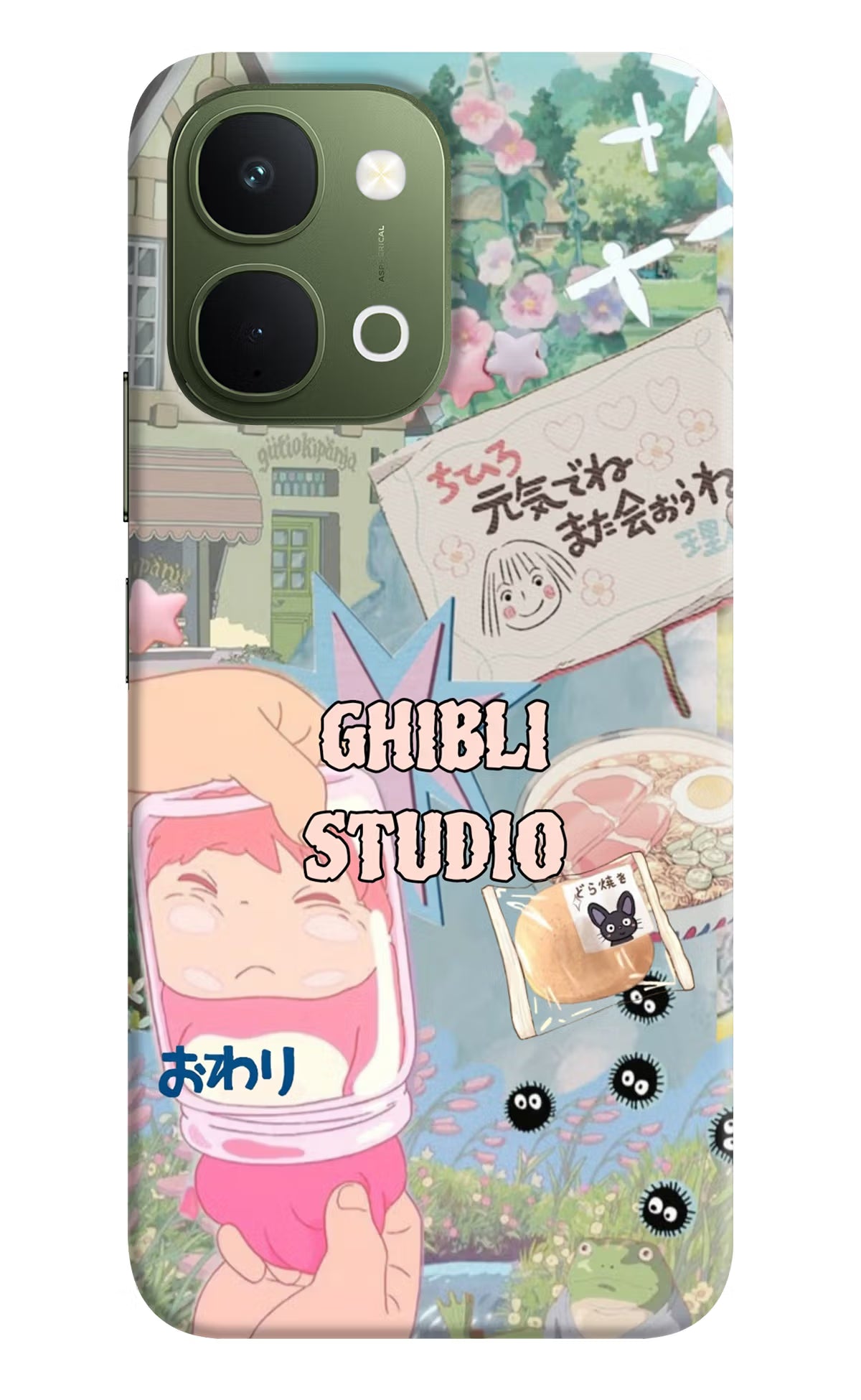 Studio Ghibli Vivo T5x 5G Back Cover - Studio Ghibli Vivo T5x 5G Back Cover Studio Ghibli Vivo T5x 5G Back Cover