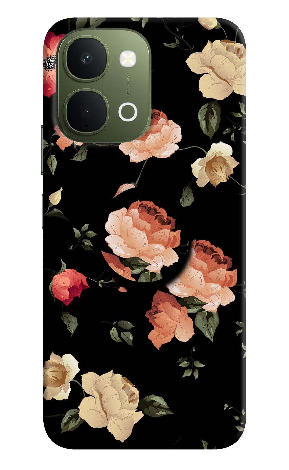 Flowers Vivo T5x 5G Pop Case - Flowers Vivo T5x 5G Pop Case Flowers Vivo T5x 5G Pop Case