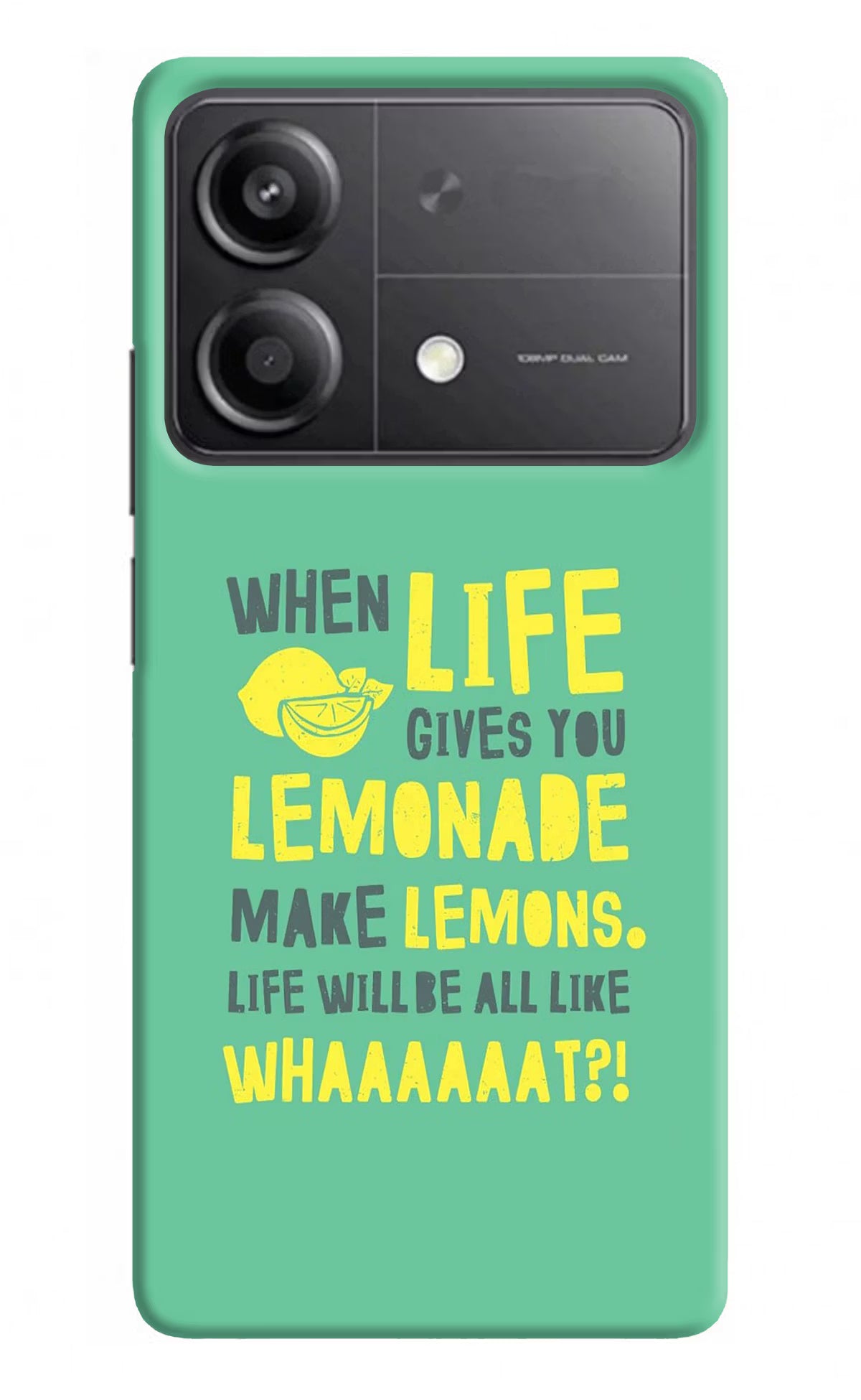 Quote Poco X6 Neo Back Cover - Quote Poco X6 Neo Back Cover Quote Poco X6 Neo Back Cover