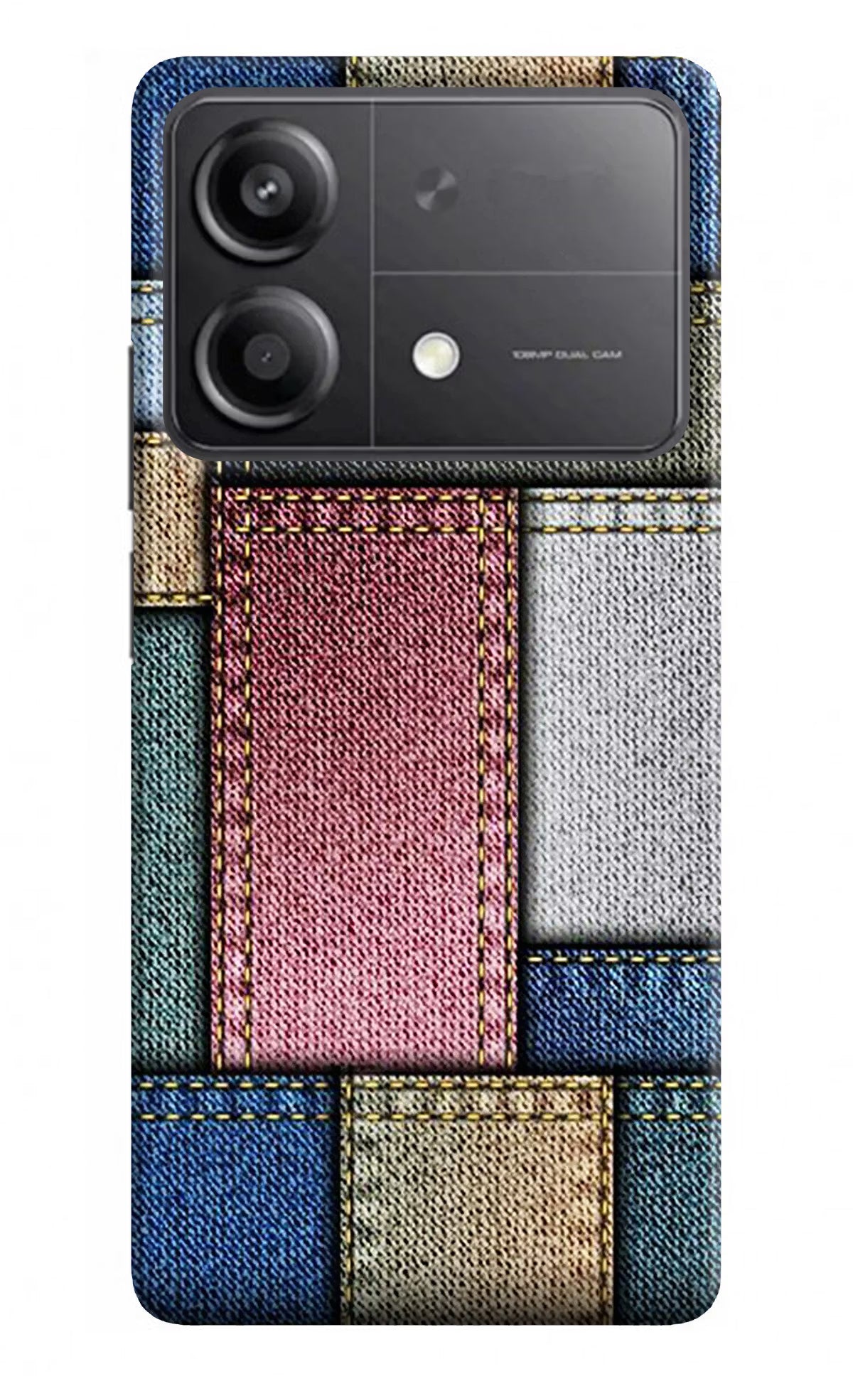 Multicolor Jeans Poco X6 Neo Back Cover - Multicolor Jeans Poco X6 Neo Back Cover Multicolor Jeans Poco X6 Neo Back Cover