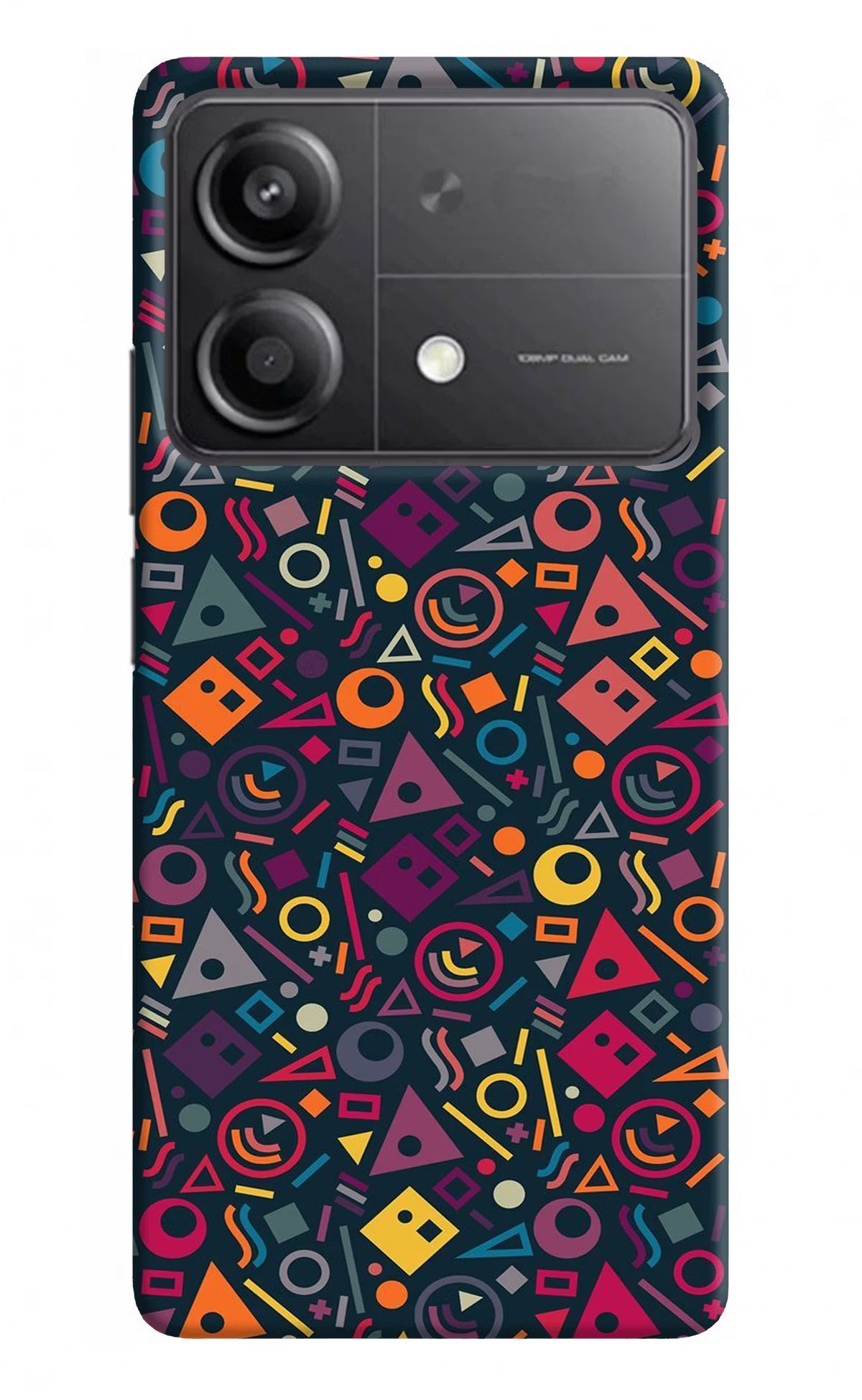 Geometric Abstract Poco X6 Neo Back Cover - Geometric Abstract Poco X6 Neo Back Cover Geometric Abstract Poco X6 Neo Back Cover