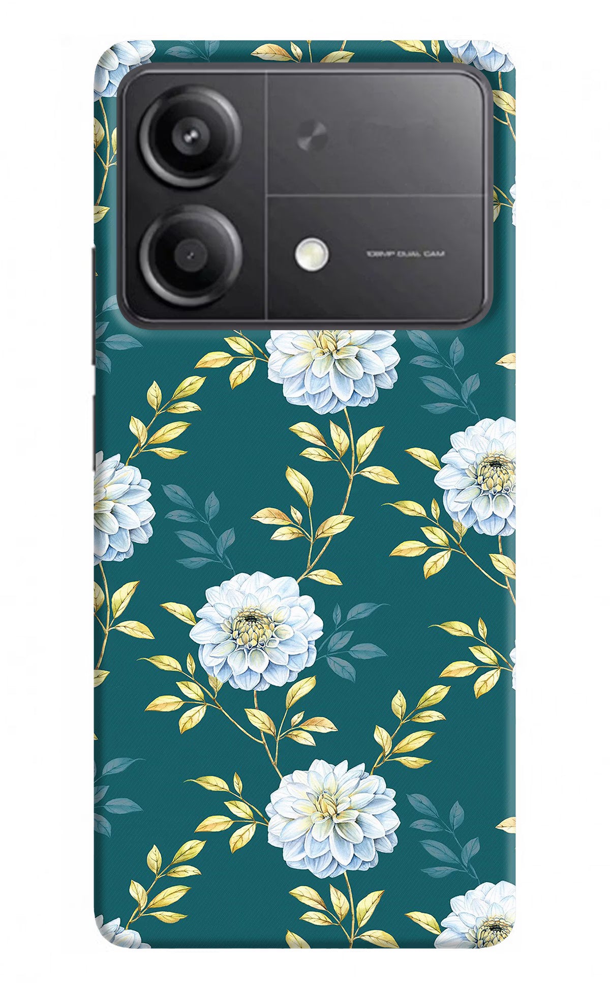 Flowers Poco X6 Neo Back Cover - Flowers Poco X6 Neo Back Cover Flowers Poco X6 Neo Back Cover
