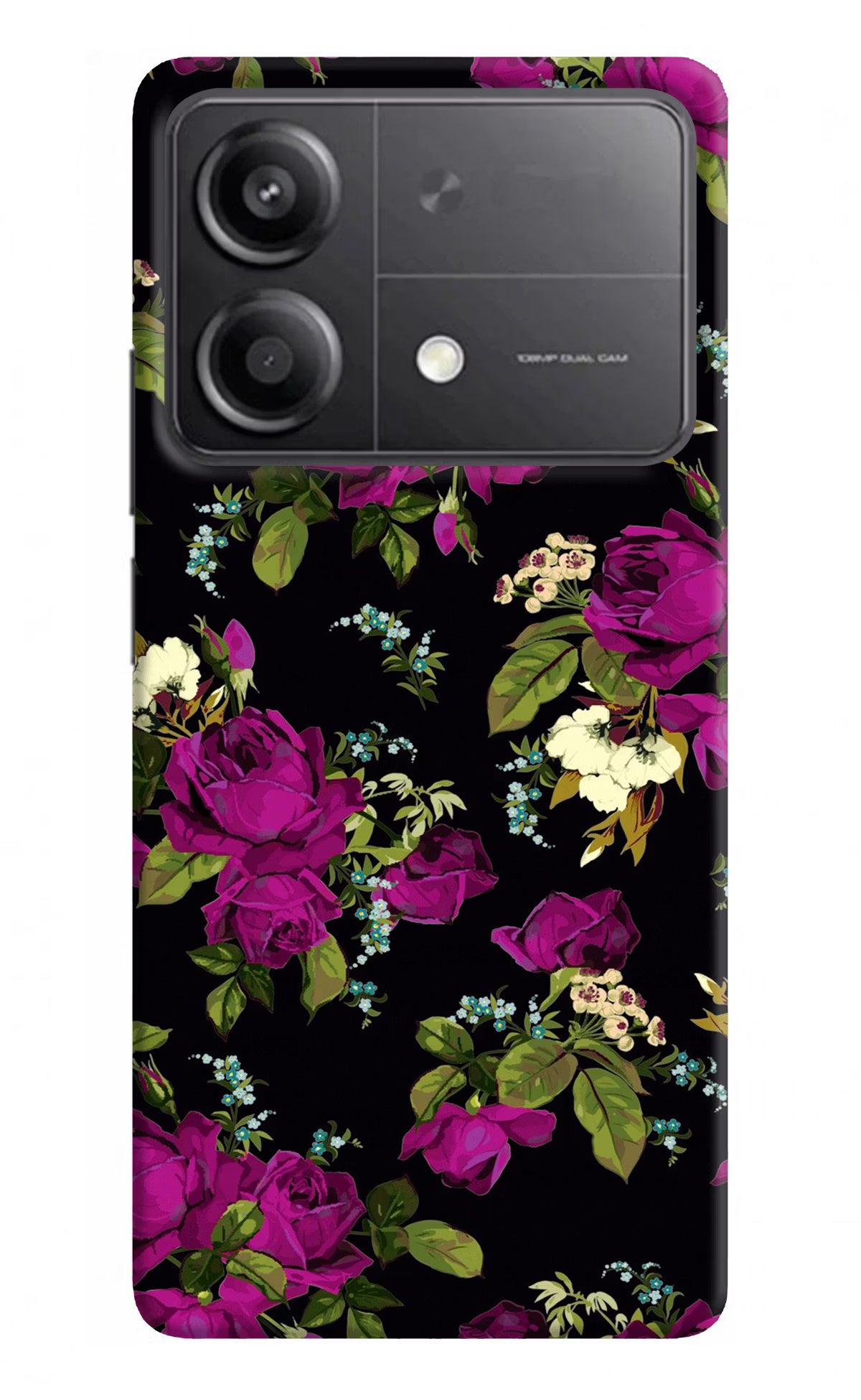 Flowers Poco X6 Neo Back Cover - Flowers Poco X6 Neo Back Cover Flowers Poco X6 Neo Back Cover