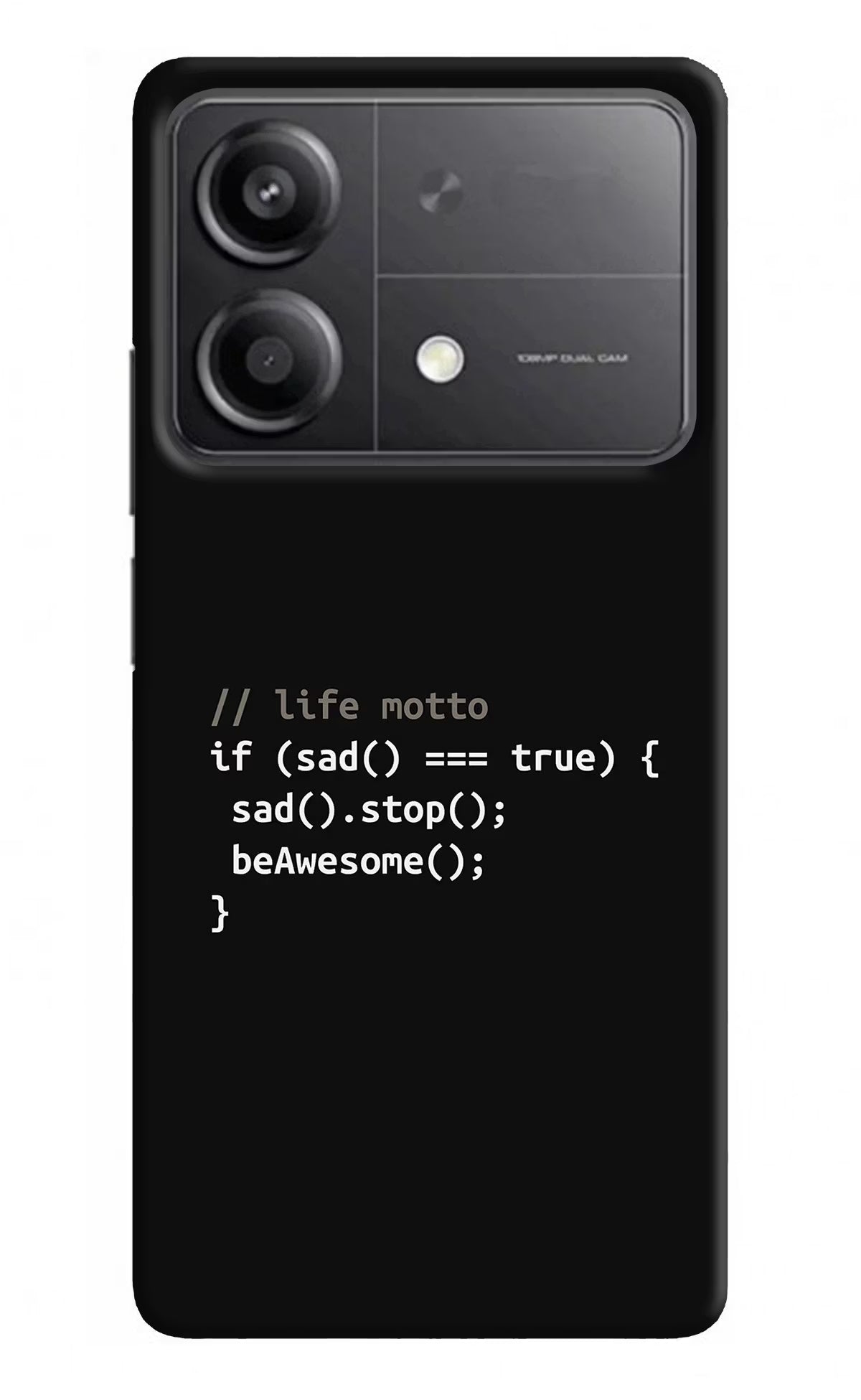 Life Motto Code Poco X6 Neo Back Cover - Life Motto Code Poco X6 Neo Back Cover Life Motto Code Poco X6 Neo Back Cover