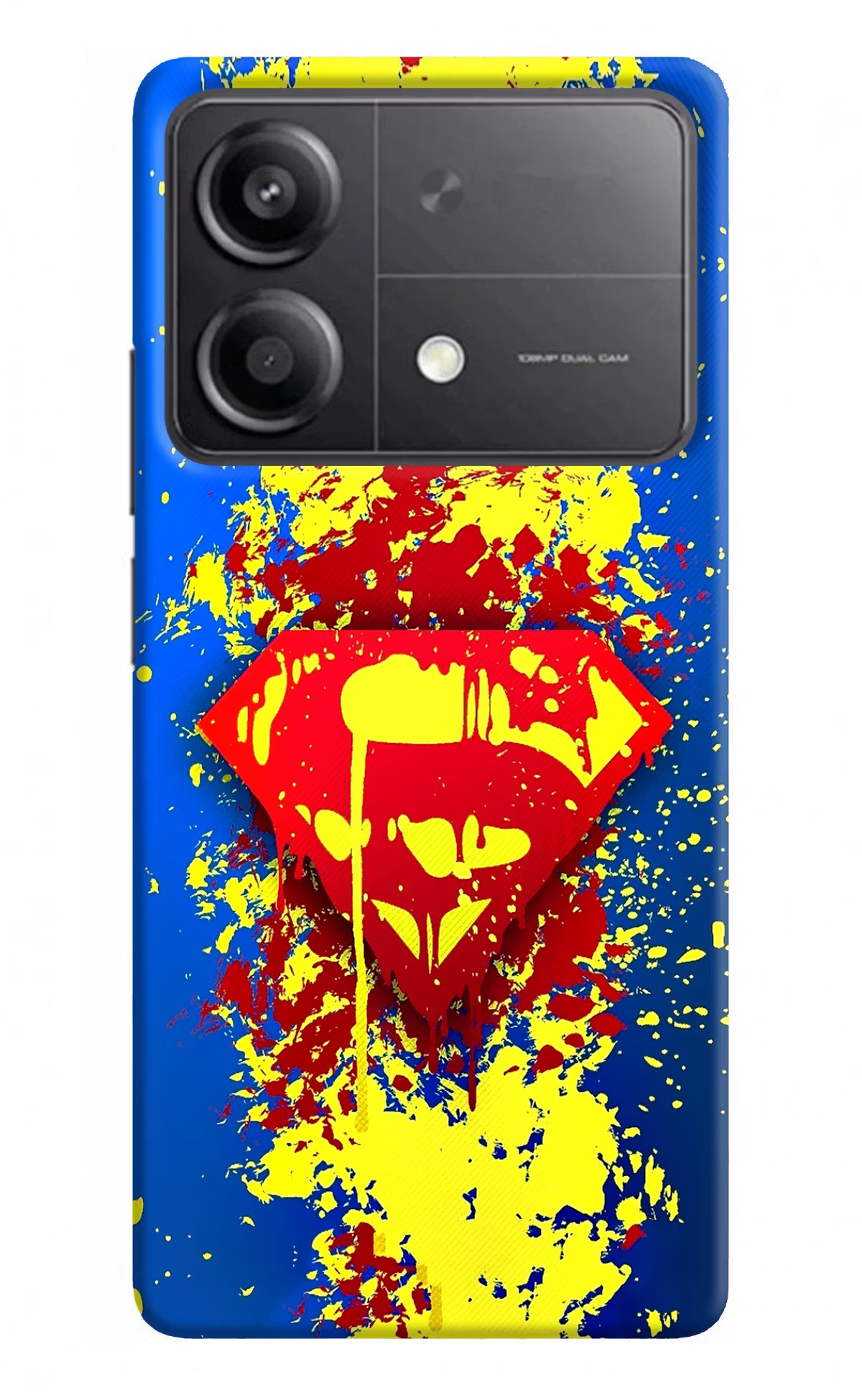 Superman logo Poco X6 Neo Back Cover - Superman logo Poco X6 Neo Back Cover Superman logo Poco X6 Neo Back Cover