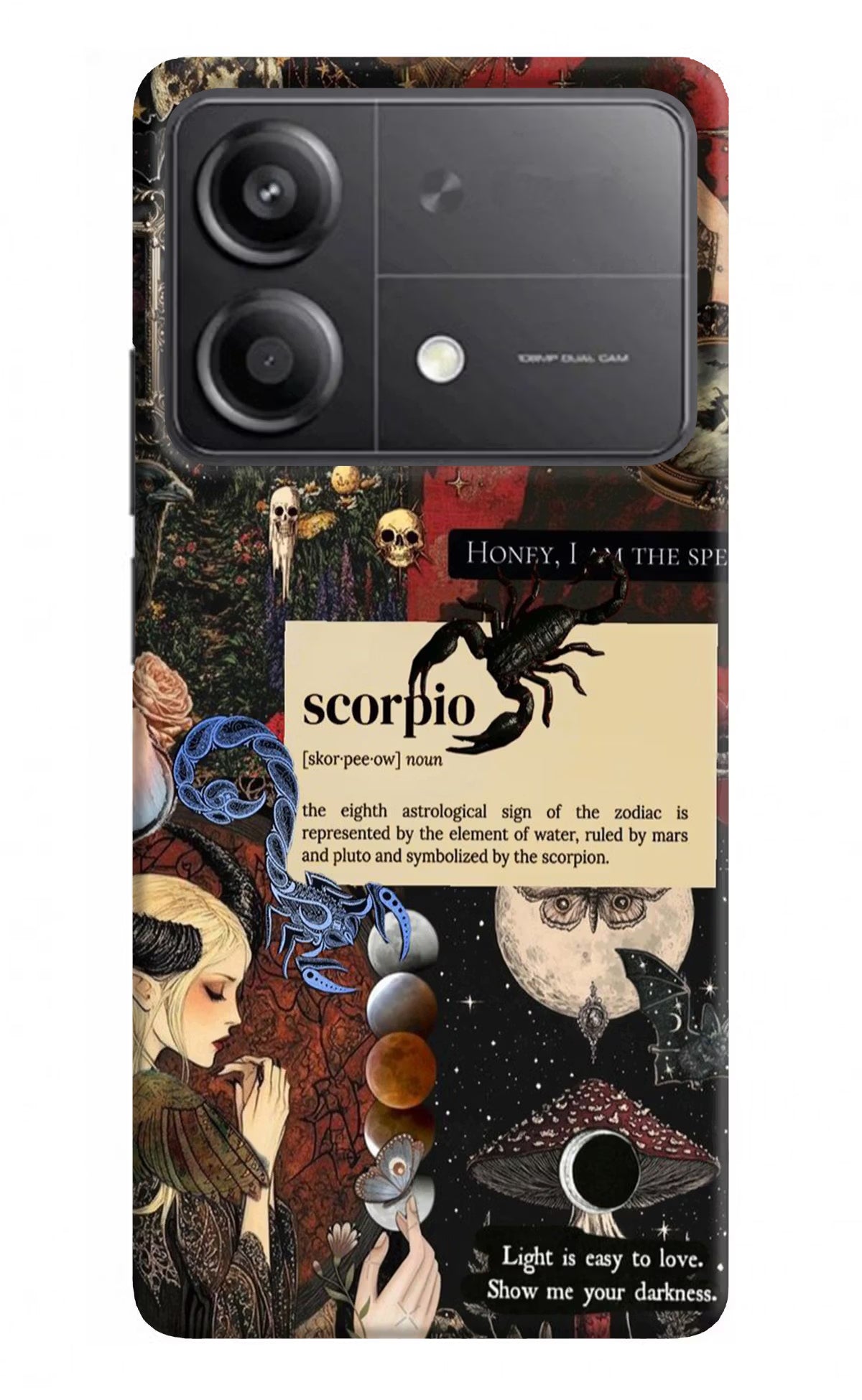 Scorpio Zodiac Poco X6 Neo Back Cover - Scorpio Zodiac Poco X6 Neo Back Cover Scorpio Zodiac Poco X6 Neo Back Cover