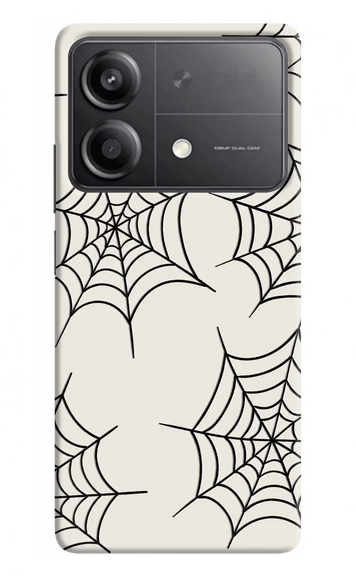 Spider Web Poco X6 Neo Back Cover - Spider Web Poco X6 Neo Back Cover Spider Web Poco X6 Neo Back Cover