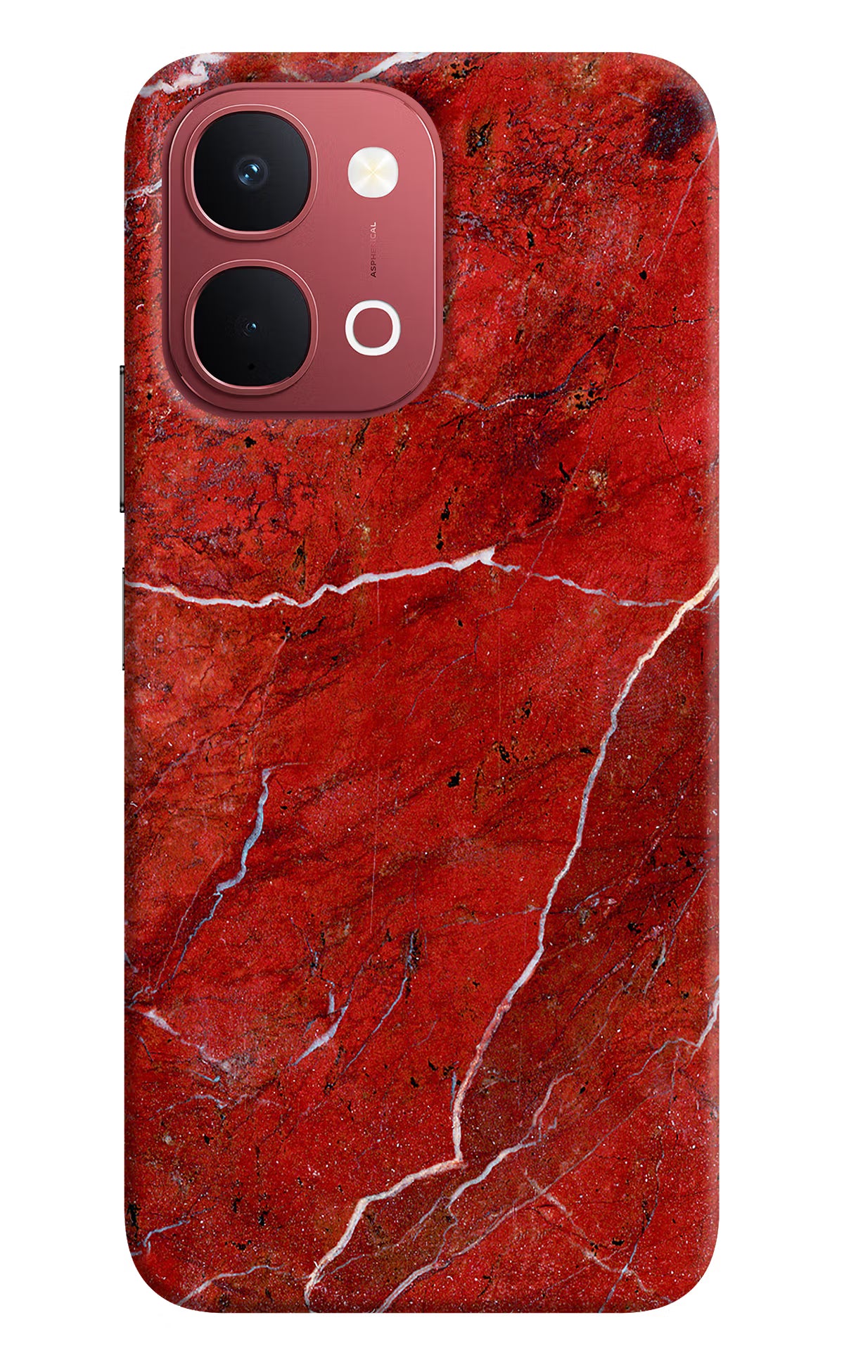 Red Marble Design Vivo Y51 Pro 5G Back Cover - Red Marble Design Vivo Y51 Pro 5G Back Cover Red Marble Design Vivo Y51 Pro 5G Back Cover