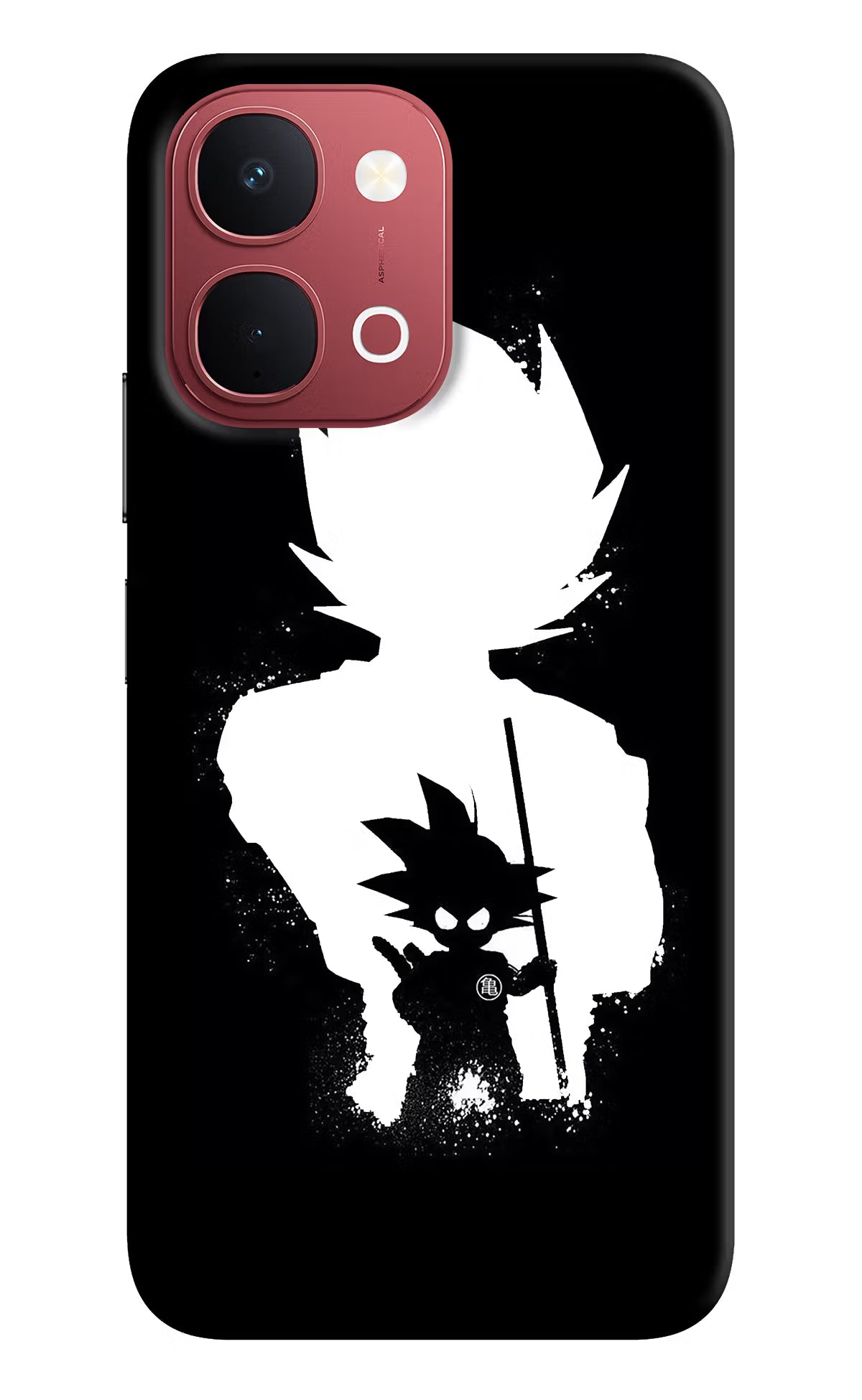 Goku Shadow Vivo Y51 Pro 5G Back Cover - Goku Shadow Vivo Y51 Pro 5G Back Cover Goku Shadow Vivo Y51 Pro 5G Back Cover
