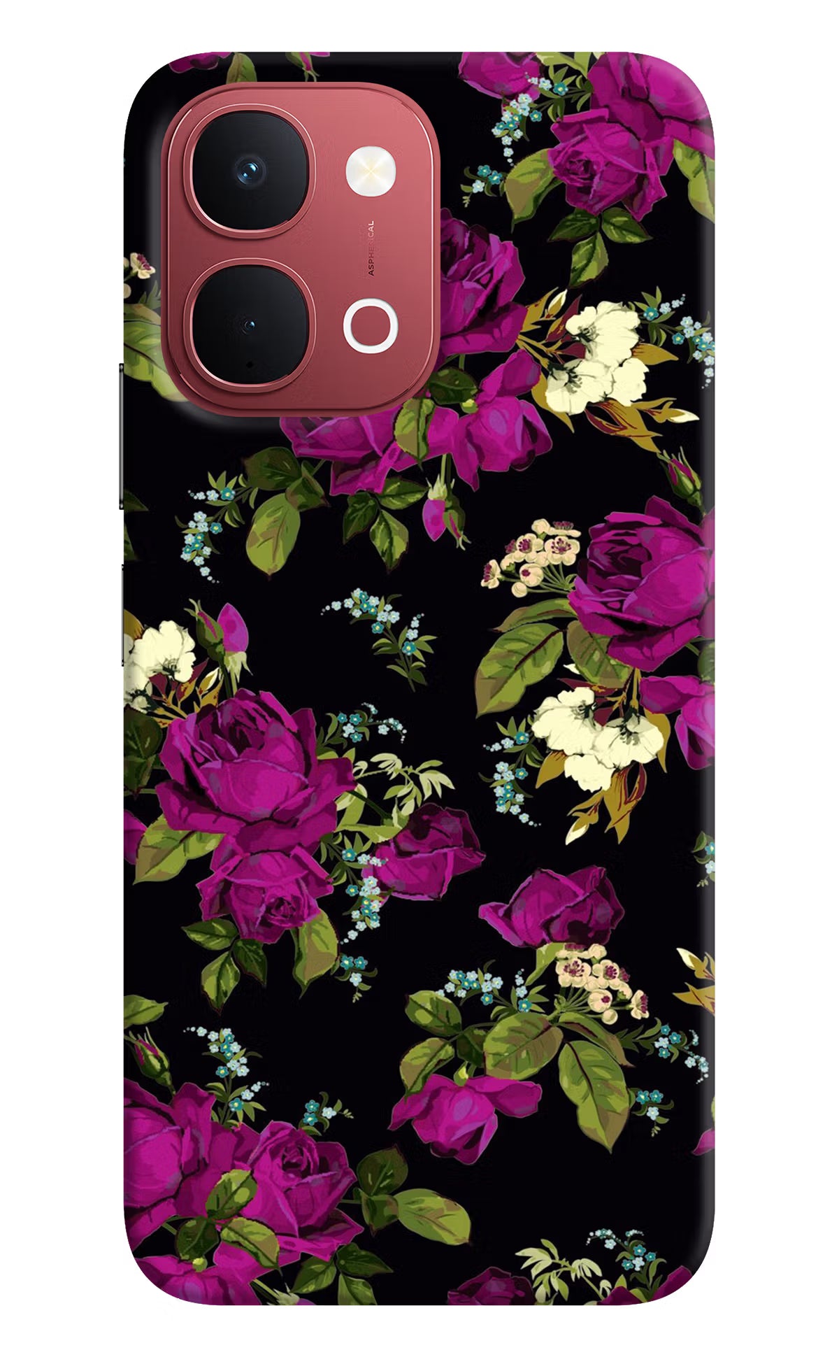 Flowers Vivo Y51 Pro 5G Back Cover - Flowers Vivo Y51 Pro 5G Back Cover Flowers Vivo Y51 Pro 5G Back Cover