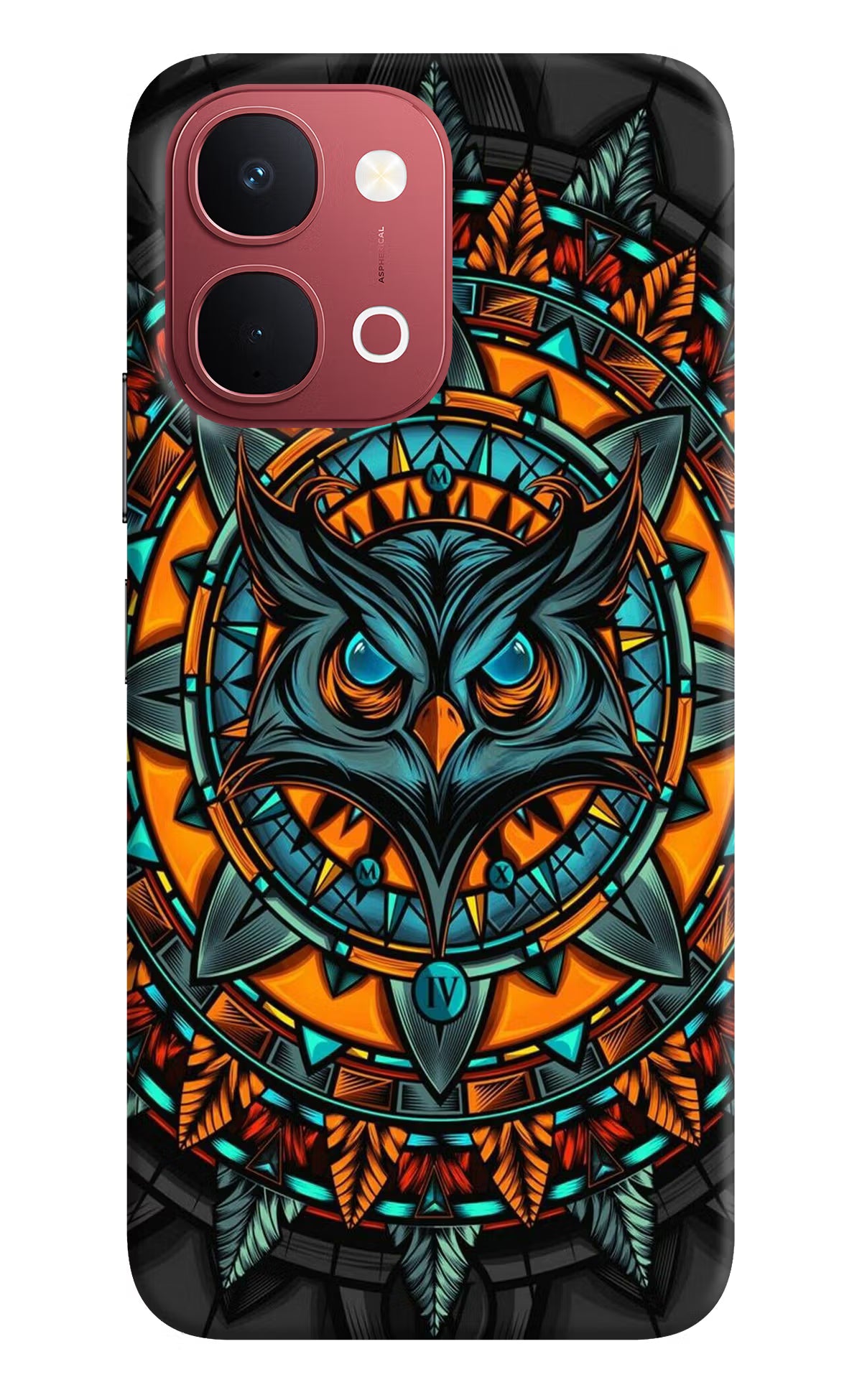 Angry Owl Art Vivo Y51 Pro 5G Back Cover - Angry Owl Art Vivo Y51 Pro 5G Back Cover Angry Owl Art Vivo Y51 Pro 5G Back Cover