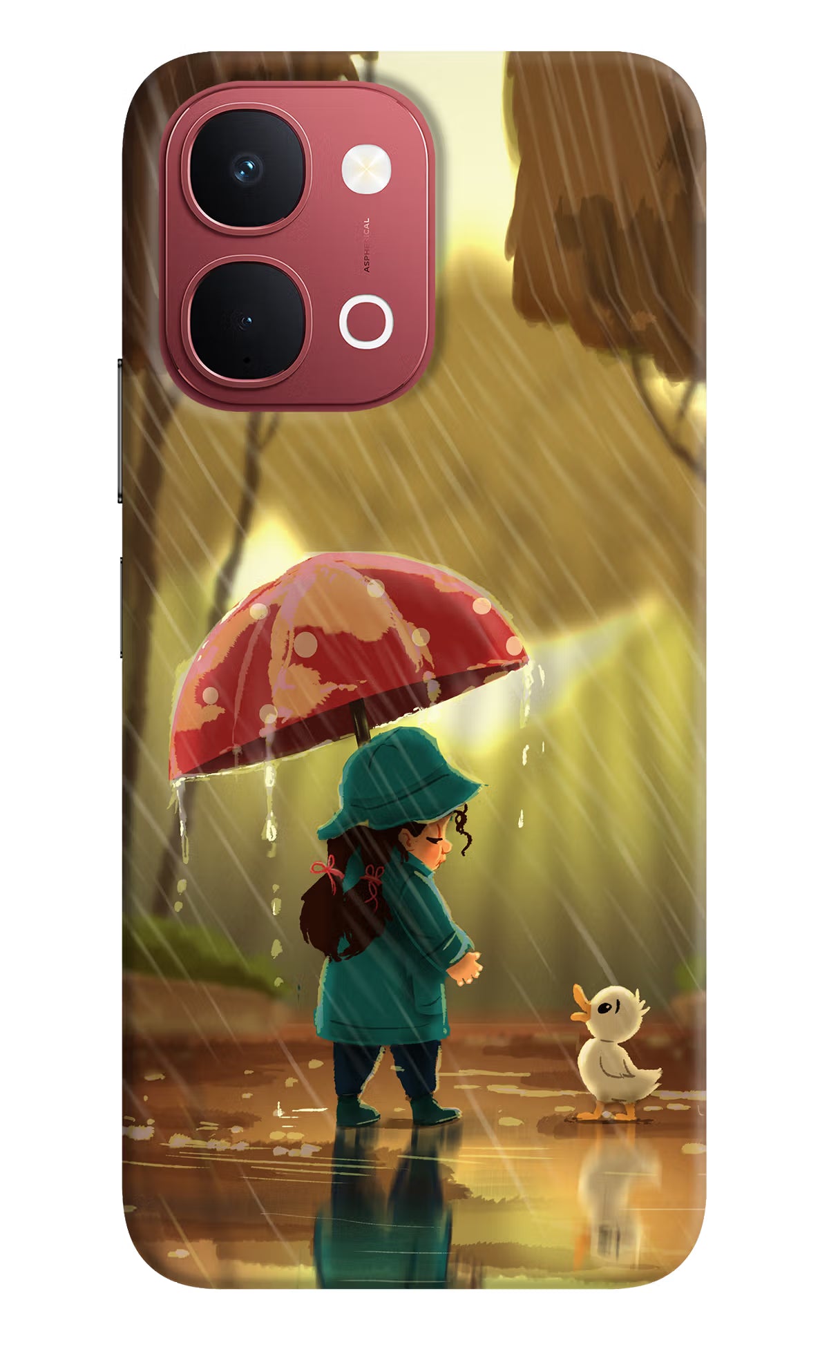Rainy Day Vivo Y51 Pro 5G Back Cover - Rainy Day Vivo Y51 Pro 5G Back Cover Rainy Day Vivo Y51 Pro 5G Back Cover