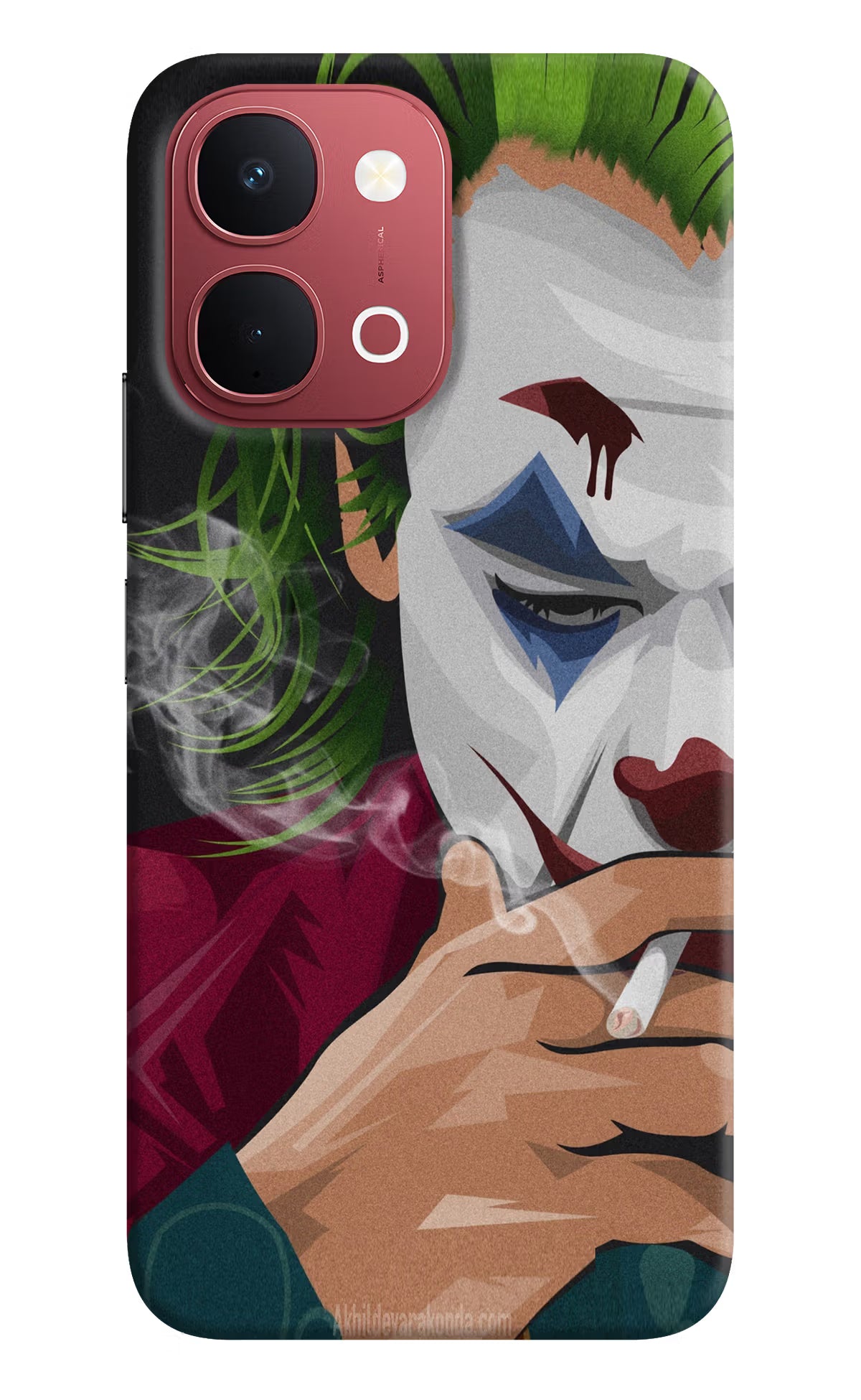 Joker Smoking Vivo Y51 Pro 5G Back Cover - Joker Smoking Vivo Y51 Pro 5G Back Cover Joker Smoking Vivo Y51 Pro 5G Back Cover