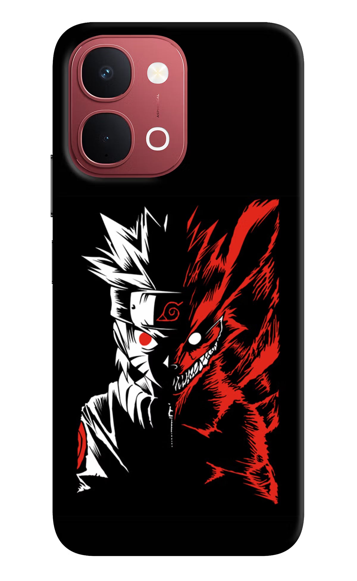 Naruto Two Face Vivo Y51 Pro 5G Back Cover - Naruto Two Face Vivo Y51 Pro 5G Back Cover Naruto Two Face Vivo Y51 Pro 5G Back Cover