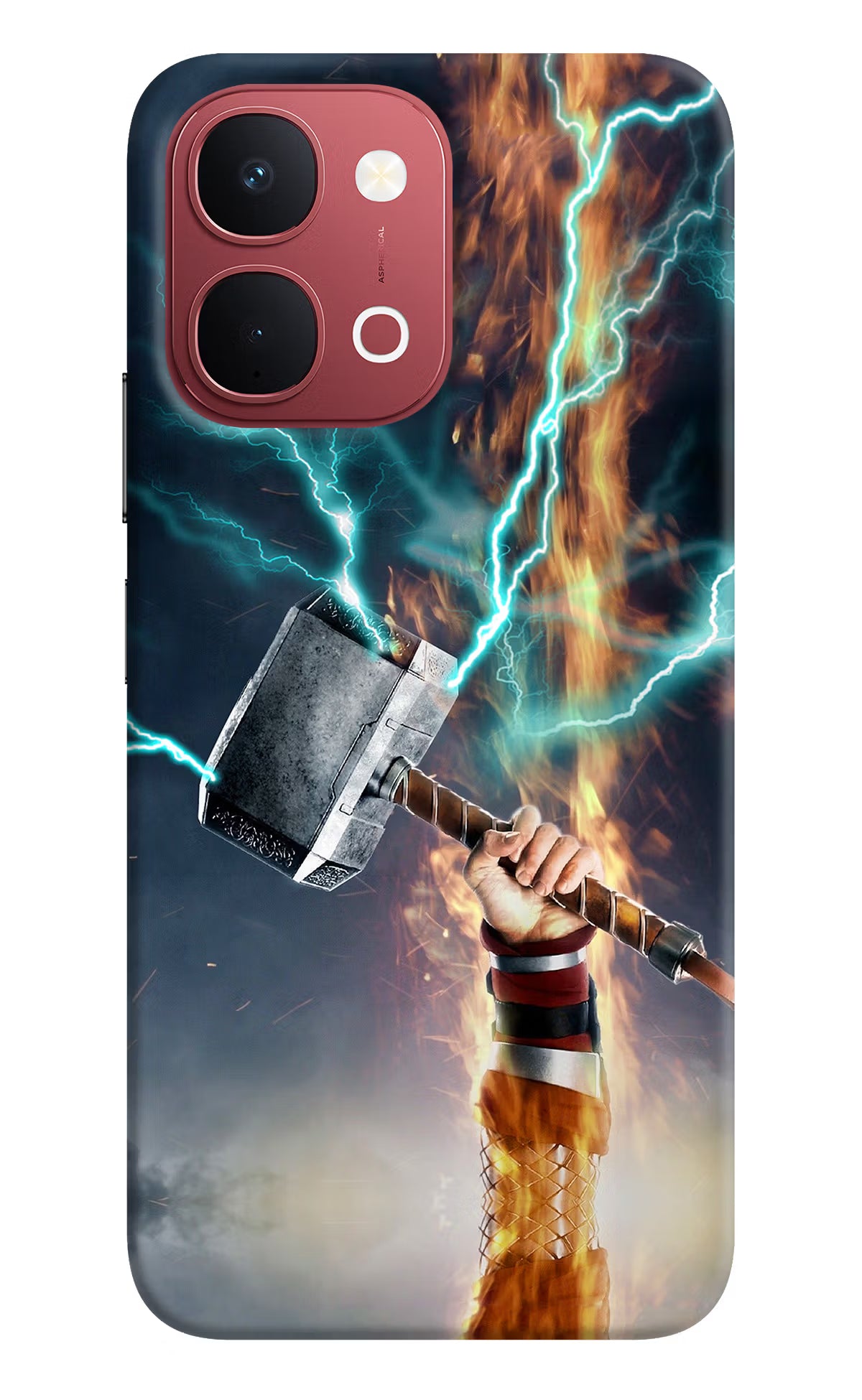Thor Hammer Mjolnir Vivo Y51 Pro 5G Back Cover - Thor Hammer Mjolnir Vivo Y51 Pro 5G Back Cover Thor Hammer Mjolnir Vivo Y51 Pro 5G Back Cover