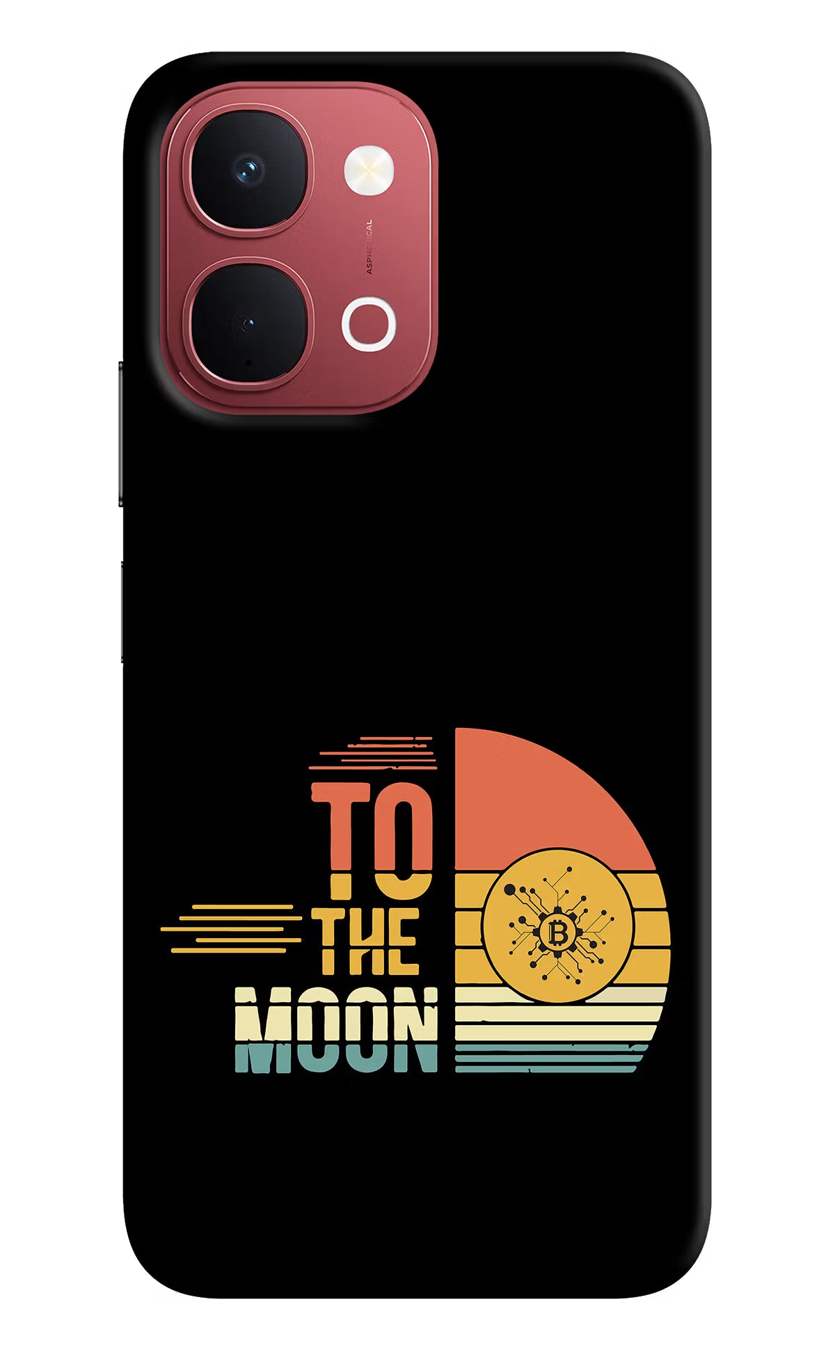 To the Moon Vivo Y51 Pro 5G Back Cover - To the Moon Vivo Y51 Pro 5G Back Cover To the Moon Vivo Y51 Pro 5G Back Cover