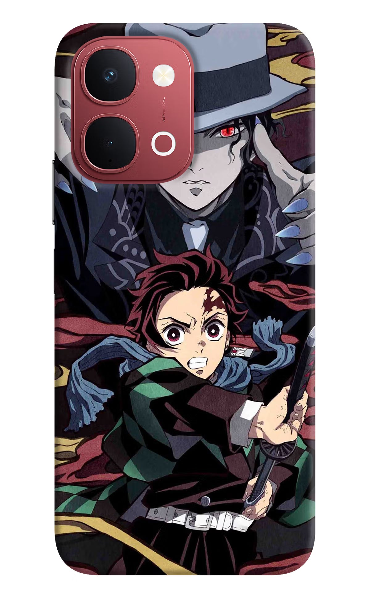 Demon Slayer Vivo Y51 Pro 5G Back Cover - Demon Slayer Vivo Y51 Pro 5G Back Cover Demon Slayer Vivo Y51 Pro 5G Back Cover