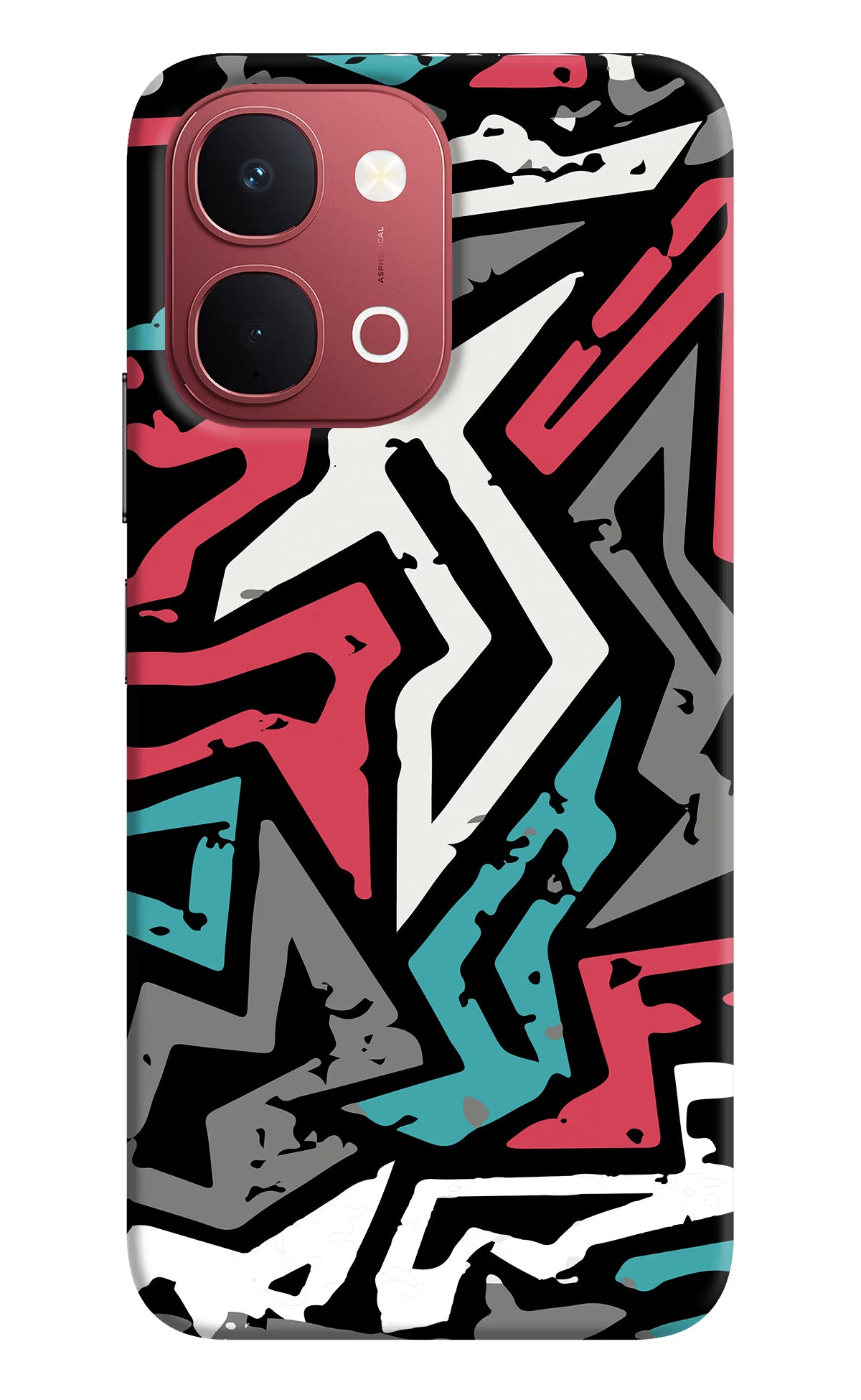 Geometric Graffiti Vivo Y51 Pro 5G Back Cover - Geometric Graffiti Vivo Y51 Pro 5G Back Cover Geometric Graffiti Vivo Y51 Pro 5G Back Cover