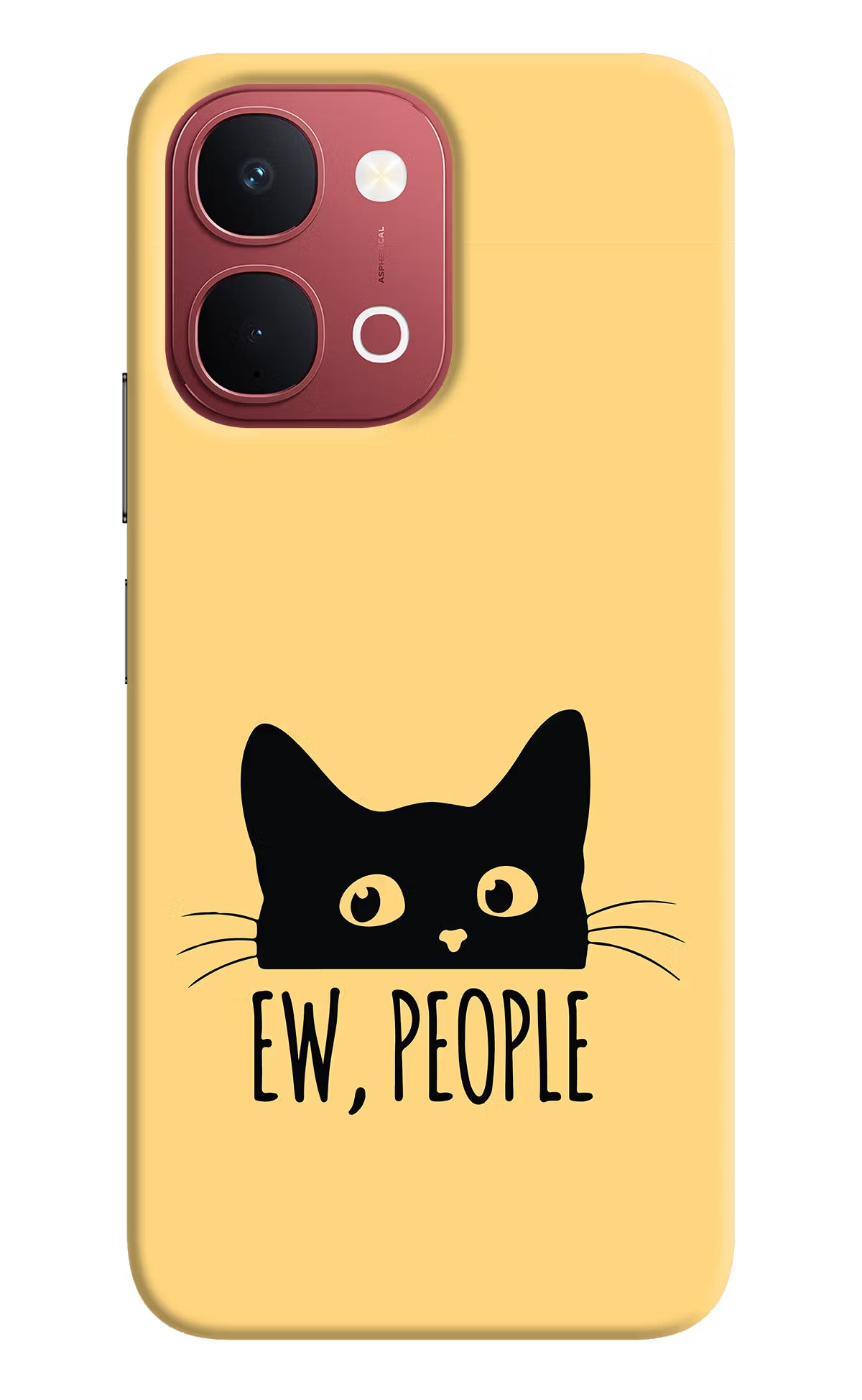 Ew People Catitude Vivo Y51 Pro 5G Back Cover - Ew People Catitude Vivo Y51 Pro 5G Back Cover Ew People Catitude Vivo Y51 Pro 5G Back Cover
