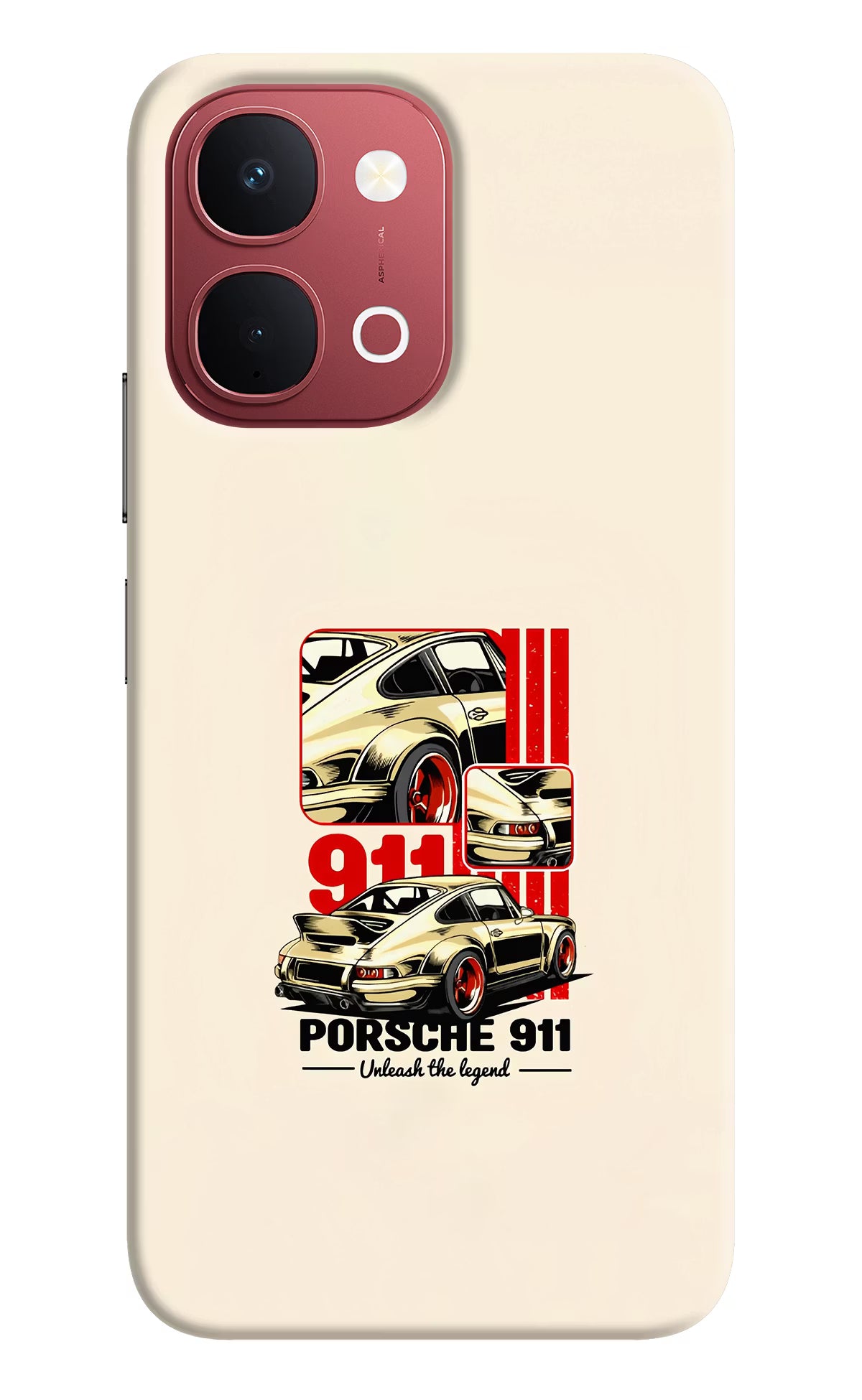 Classic Porsche 911 Vivo Y51 Pro 5G Back Cover - Classic Porsche 911 Vivo Y51 Pro 5G Back Cover Classic Porsche 911 Vivo Y51 Pro 5G Back Cover