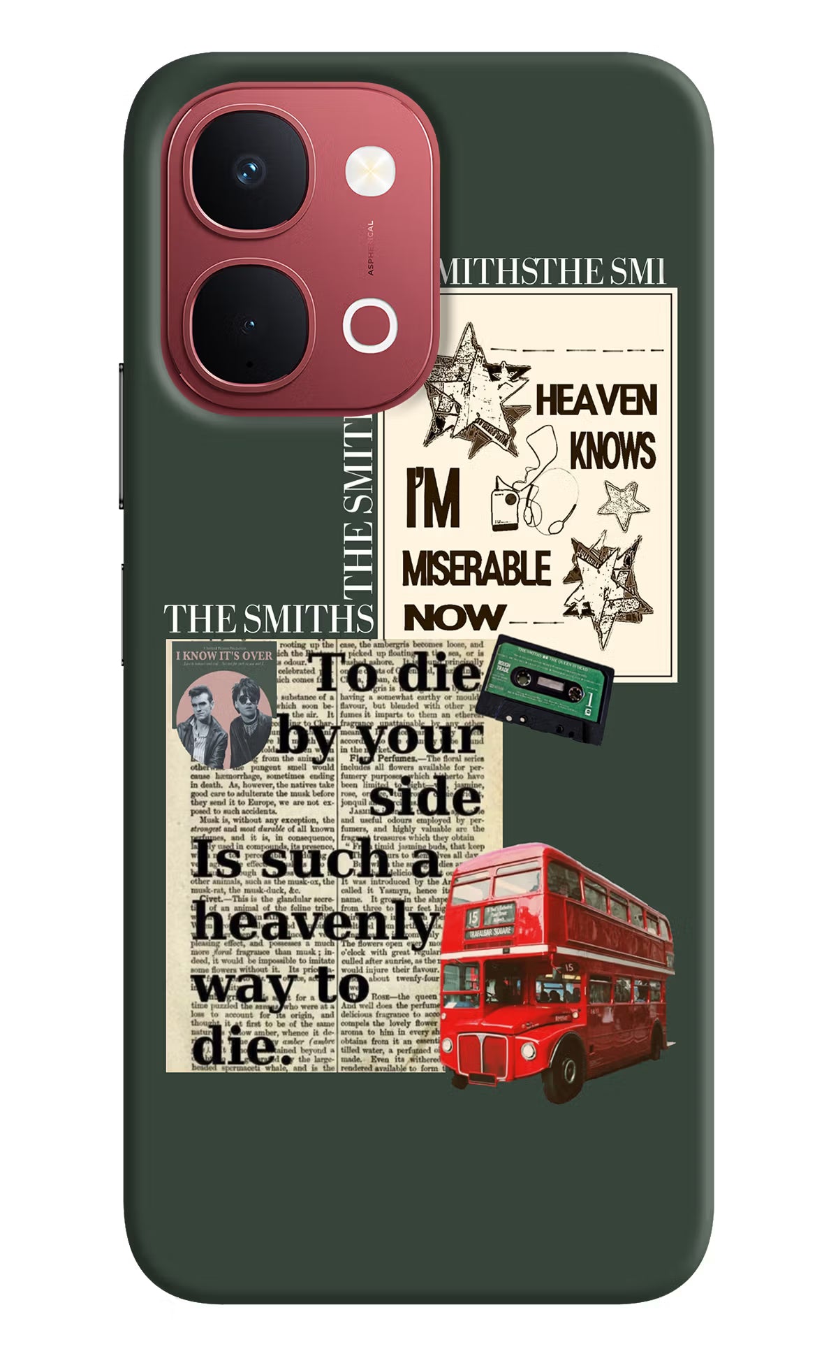 The Smiths Vivo Y51 Pro 5G Back Cover - The Smiths Vivo Y51 Pro 5G Back Cover The Smiths Vivo Y51 Pro 5G Back Cover