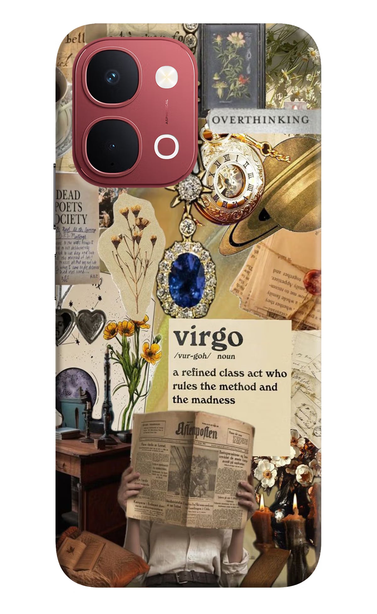 Virgo Zodiac Vivo Y51 Pro 5G Back Cover - Virgo Zodiac Vivo Y51 Pro 5G Back Cover Virgo Zodiac Vivo Y51 Pro 5G Back Cover