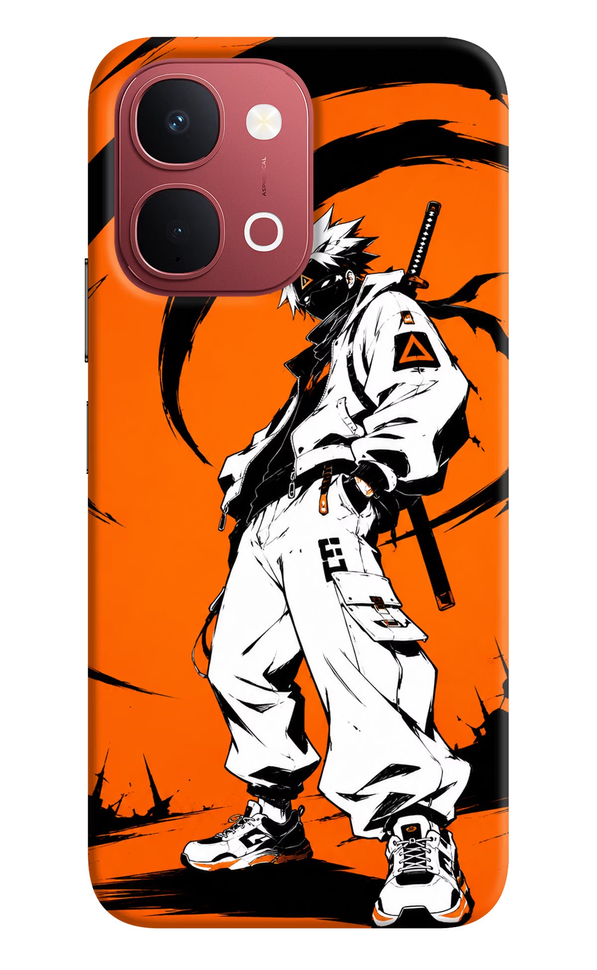 Street Samurai Vivo Y51 Pro 5G Back Cover - Street Samurai Vivo Y51 Pro 5G Back Cover Street Samurai Vivo Y51 Pro 5G Back Cover